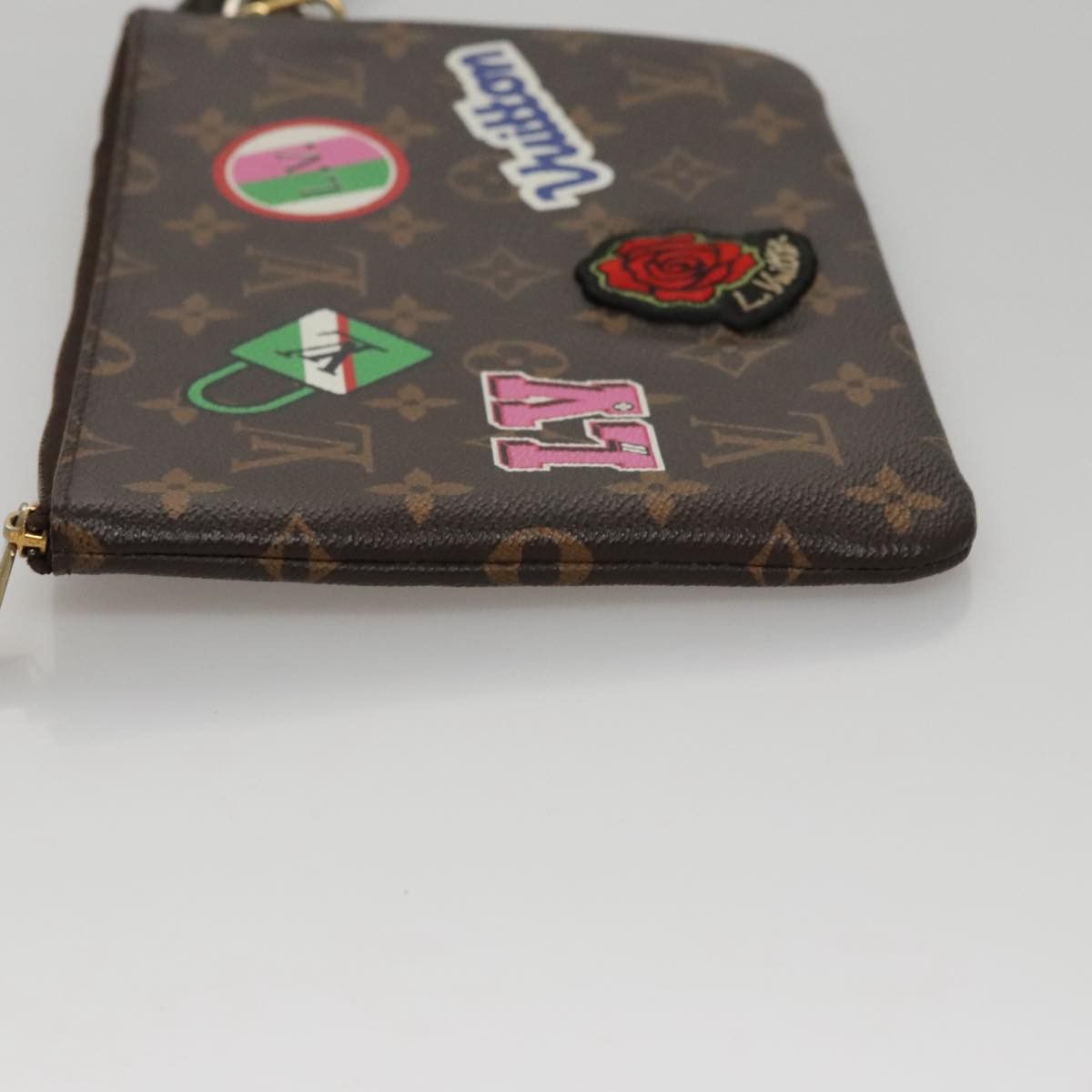 Louis Vuitton City Brown Canvas Clutch Bag (Pre-Owned) Size ONE SIZE - 3 Thumbnail