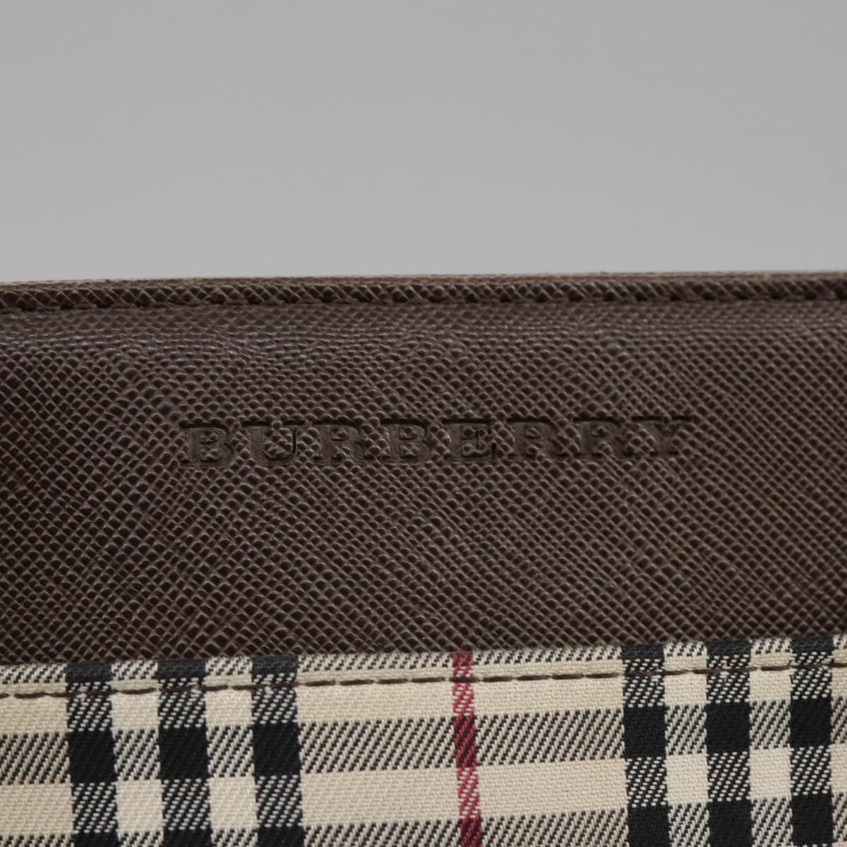 Burberry Nova Check Beige Canvas Tote Bag (Pre-Owned) Size ONE SIZE - 20 Thumbnail