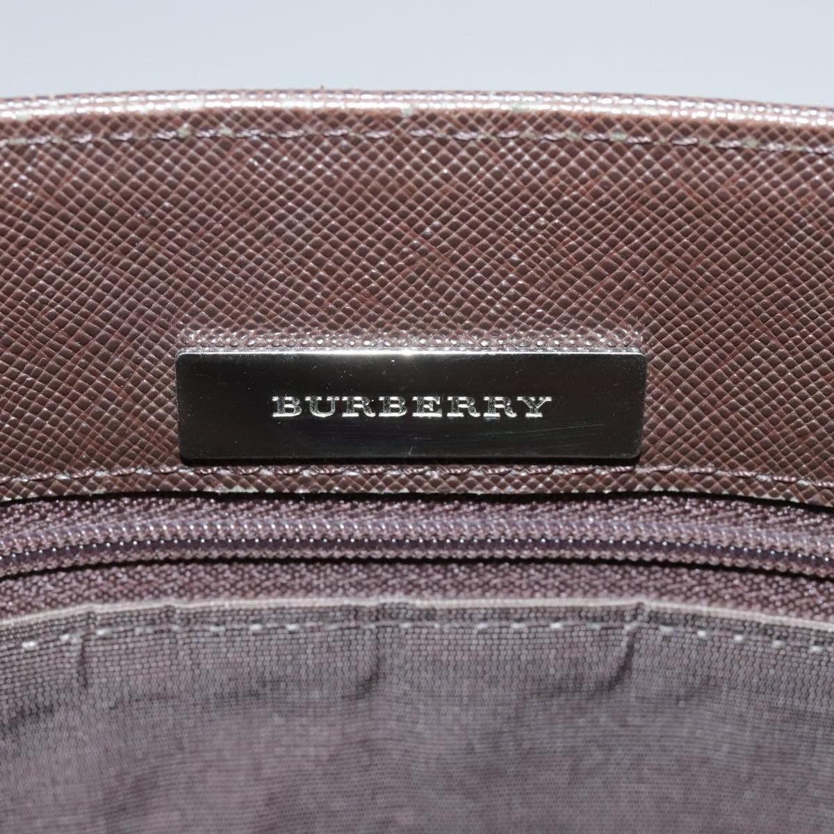 Burberry Nova Check Beige Canvas Tote Bag (Pre-Owned) Size ONE SIZE - 15 Thumbnail