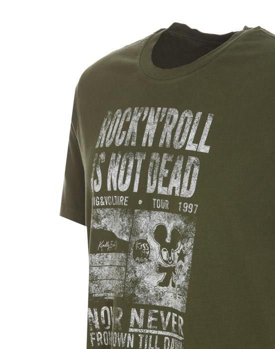 Zadig & Voltaire ZADIG & VOLTAIRE Men T-Shirts JMTS01661 300 Green Size US M / EU 48-50 / 2 - 3 Thumbnail
