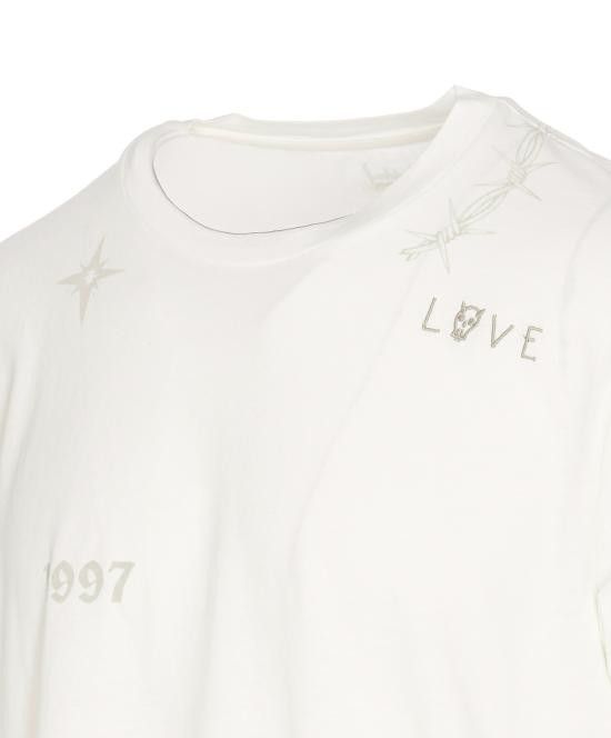 Zadig & Voltaire ZADIG & VOLTAIRE Men T-Shirts JMTS01659 103 White Size US L / EU 52-54 / 3 - 3 Thumbnail