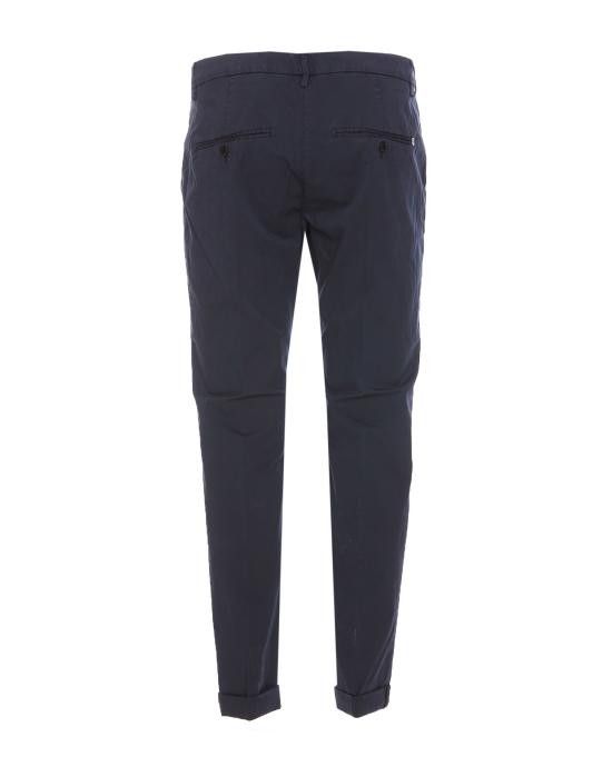 Dondup DONDUP Men Straight Pants UP235 GSE046 IZ1890 Black Size US 30 / EU 46 - 2 Thumbnail