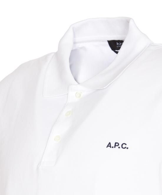 A.P.C. A.P.C. Men Polo Shirts COGWZ H26342 AAB White Size US M / EU 48-50 / 2 - 3 Thumbnail