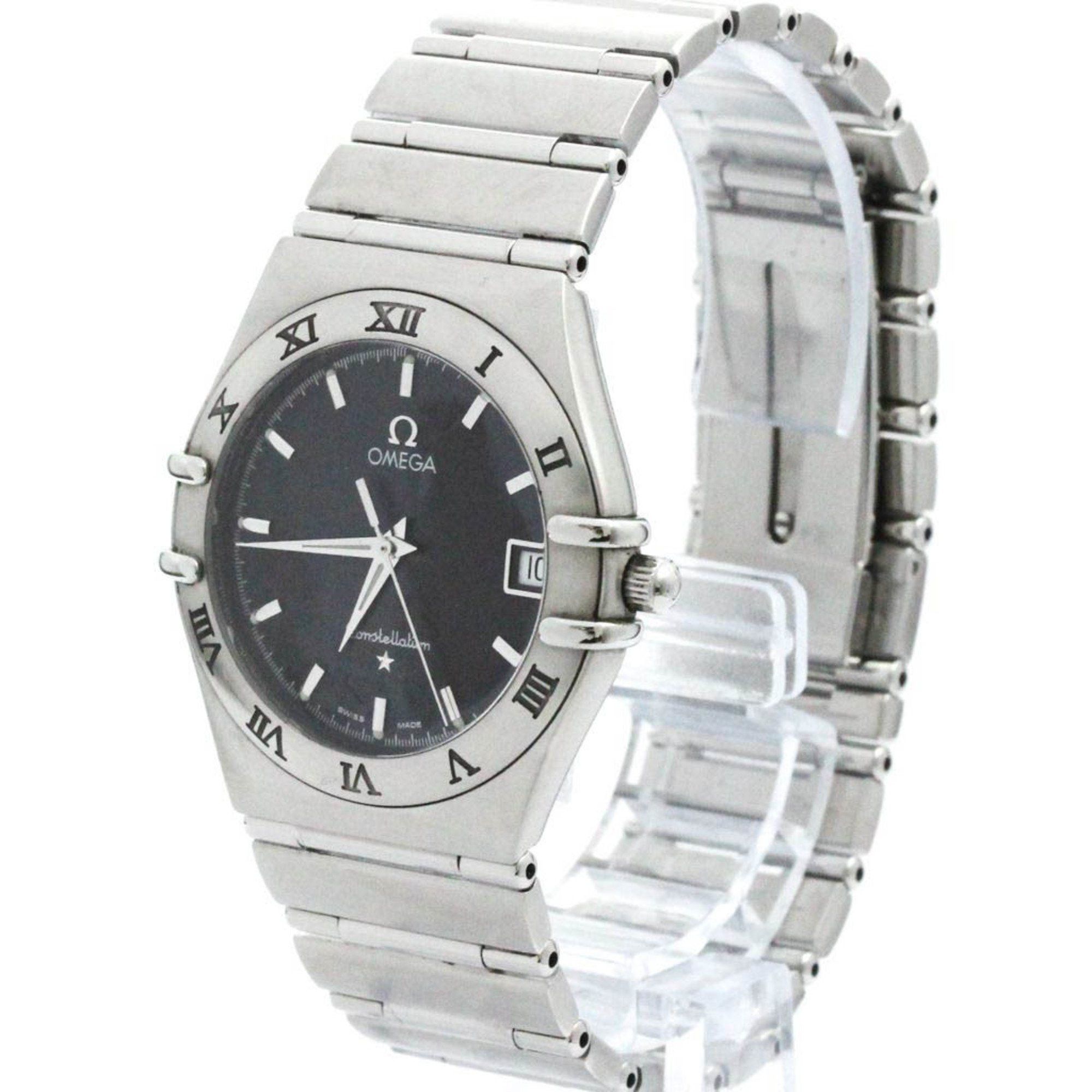Omega Polished OMEGA Constellation Stainless Steel Quartz Mens Watch 1512.40 BF579226 Size ONE SIZE - 2 Thumbnail