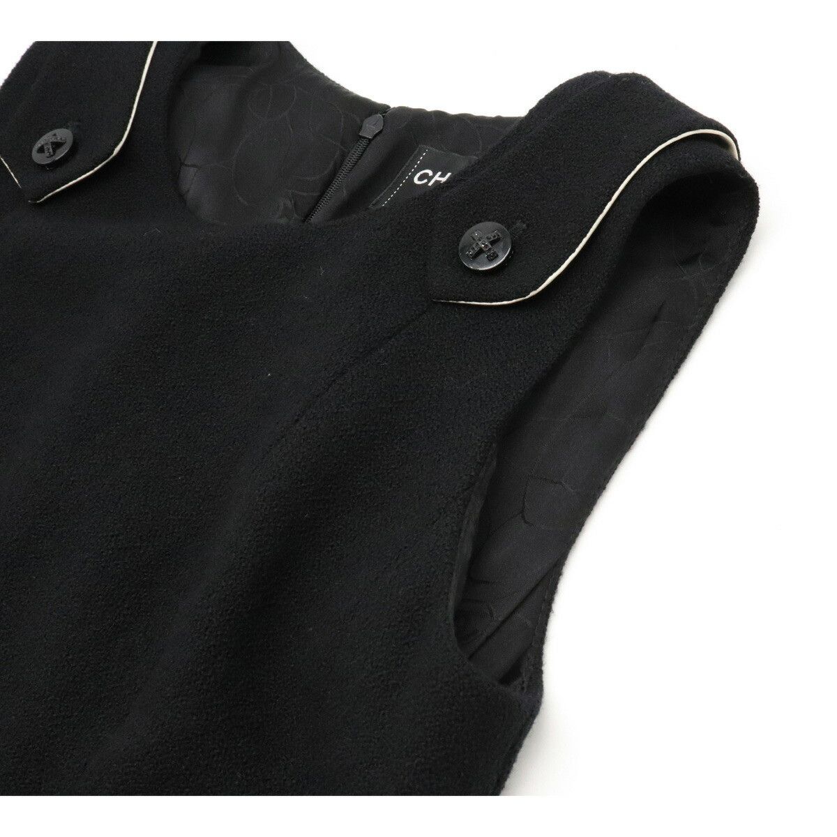 Chanel Chanel Chanel 100% Wool Dress Dress 06A Others Dresses 06A DUTY FREE for USA Size ONE SIZE - 4 Thumbnail
