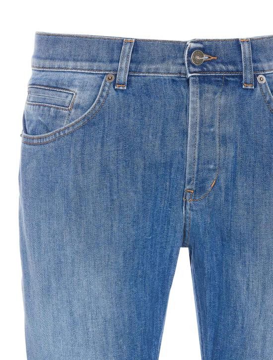 Dondup DONDUP Men Denim Pants UP232 DS0107 IL6800 Blue Size US 32 / EU 48 - 4 Thumbnail