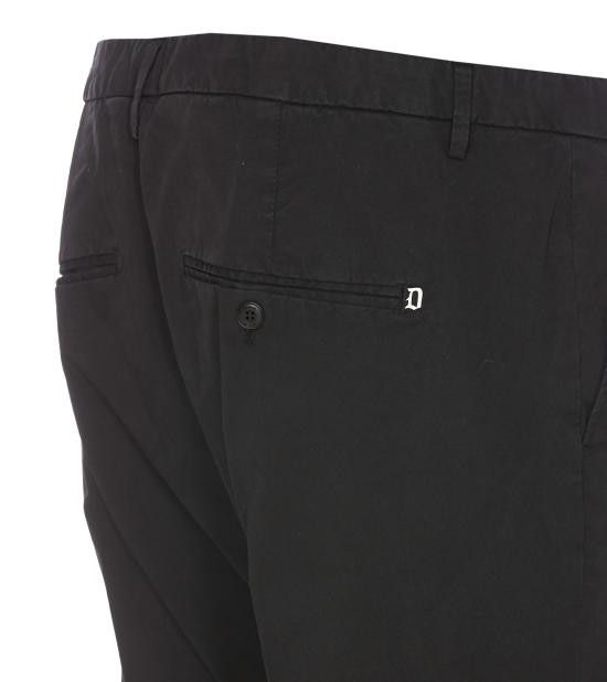 DONDUP Men Straight Pants UP235 GSE046 IZ1999 Black