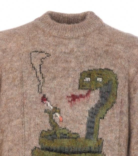 Magliano MAGLIANO Men Sweater T58320483 Beige Size US M / EU 48-50 / 2 - 4 Thumbnail