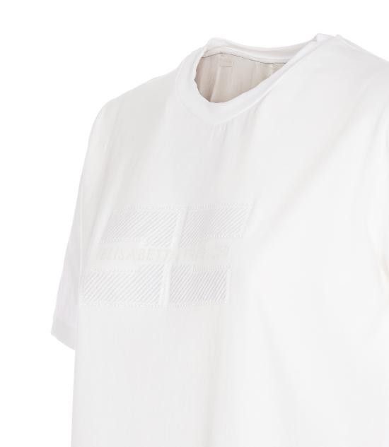 Elisabetta Franchi ELISABETTA FRANCHI Women Sweater MA00251E2 270 White Size M / US 6-8 / IT 42-44 - 3 Thumbnail