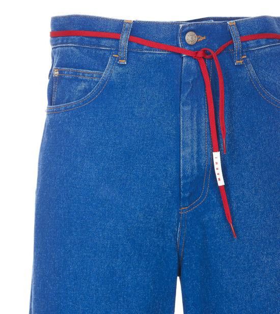 Marni MARNI Men Straight Pants PUJU0019A1 USCU83BDB60 Blue Size US 32 / EU 48 - 4 Thumbnail