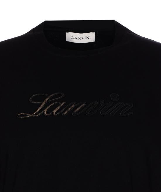 Lanvin LANVIN Men T-Shirts TS0115 J17110 Black Size US M / EU 48-50 / 2 - 4 Thumbnail