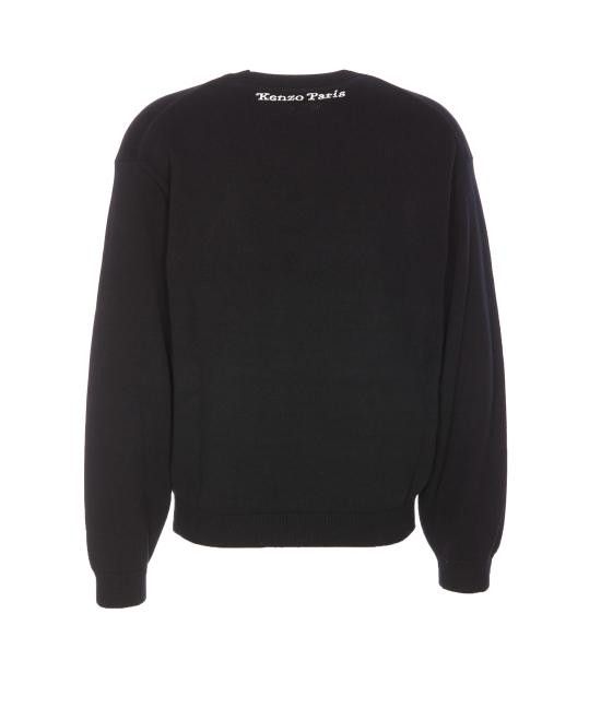 Kenzo KENZO Men Sweater FF58PU7133CR 99J Black Size US S / EU 44-46 / 1 - 2 Thumbnail