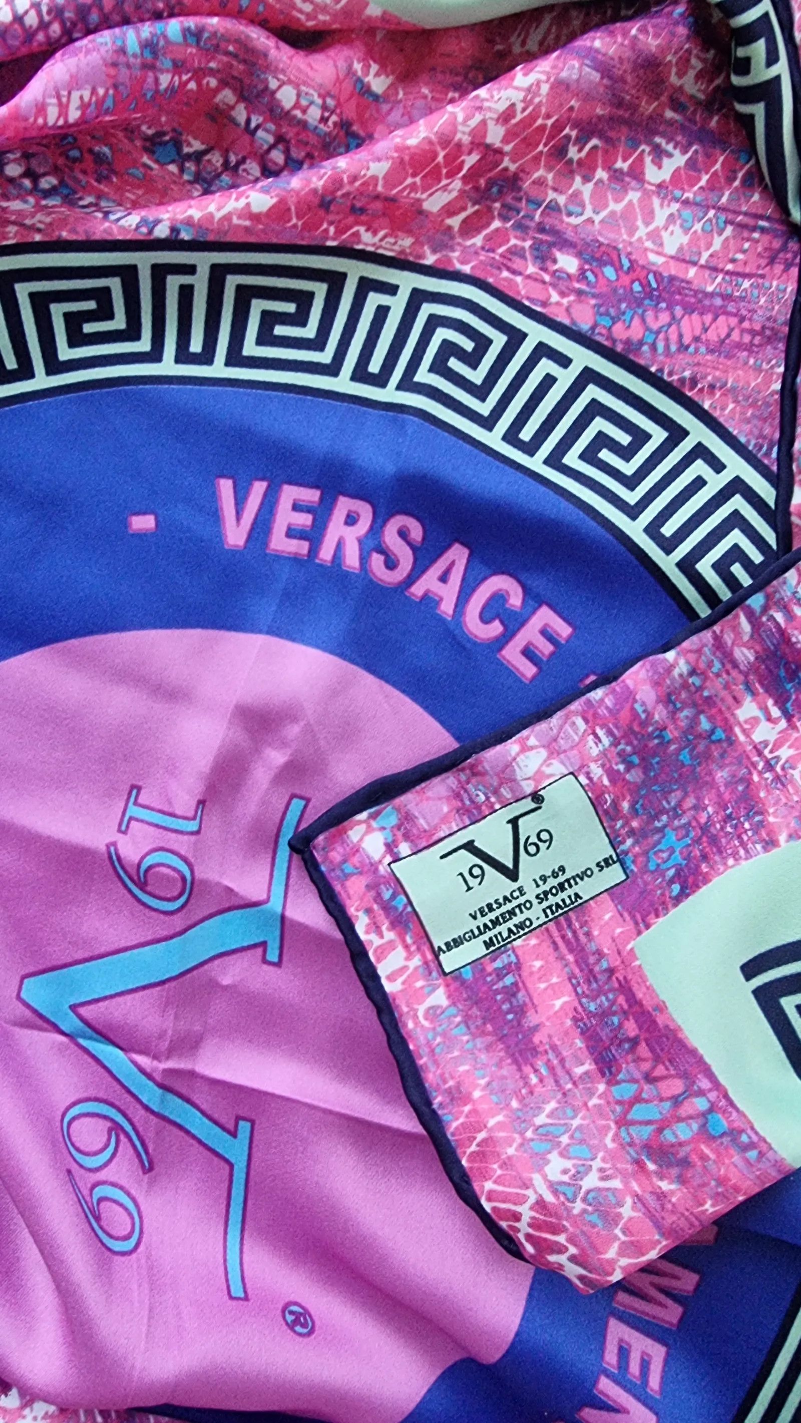 Versace Versace V E R S A C E Scarf Size ONE SIZE - 3 Thumbnail