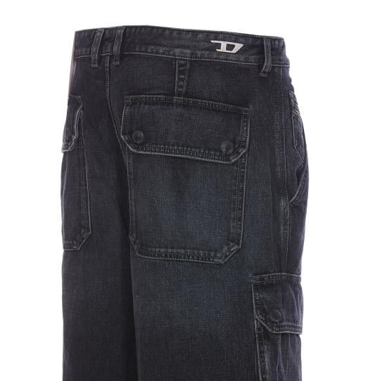 Diesel DIESEL Men Denim Pants A15766 007Z902 Black Size US 34 / EU 50 - 3 Thumbnail