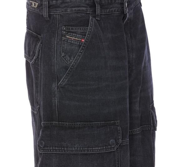 Diesel DIESEL Men Denim Pants A15766 007Z902 Black Size US 34 / EU 50 - 4 Thumbnail