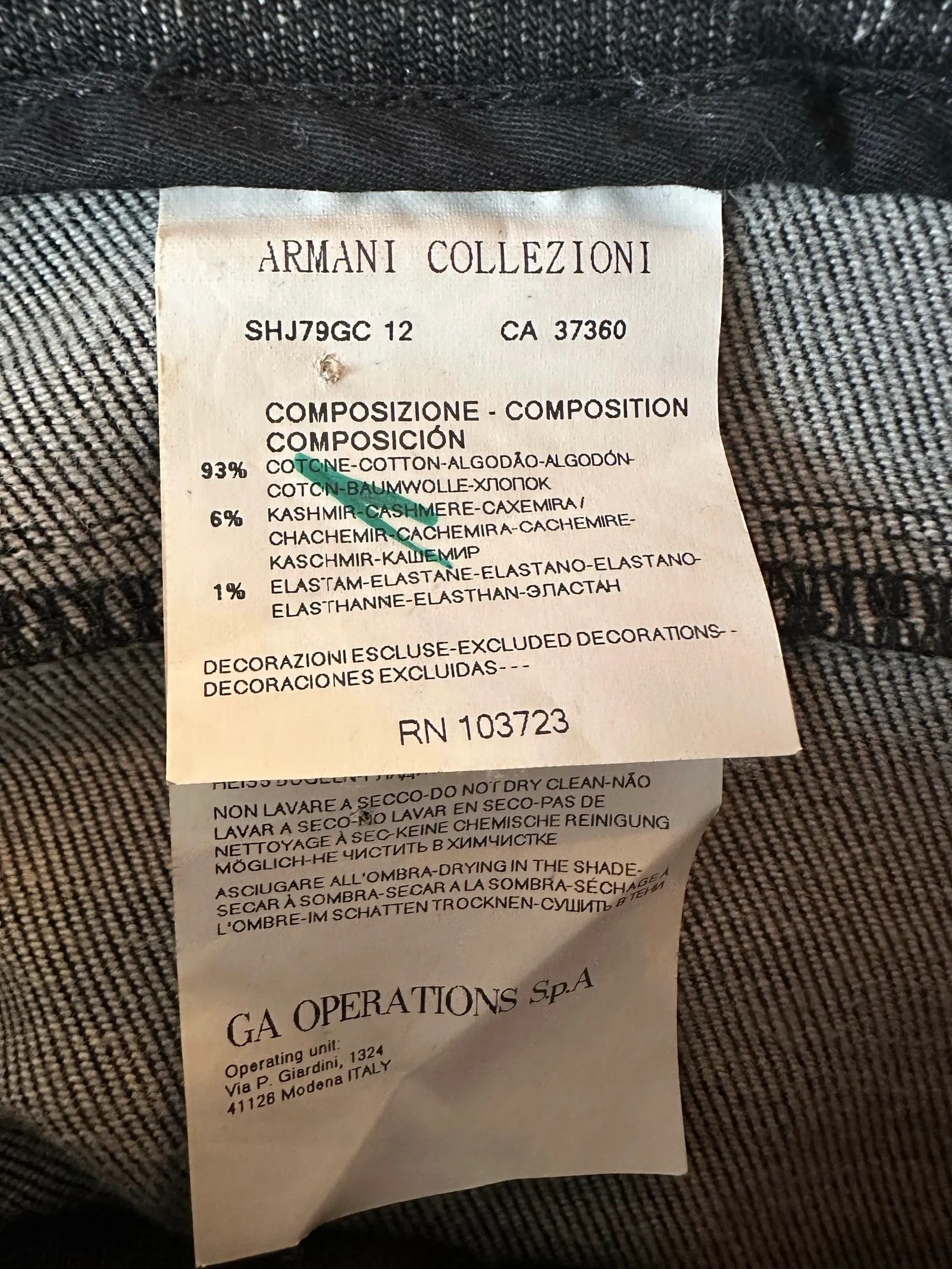 Armani Armani Jeans Size 36" / US 14 / IT 50 - 3 Thumbnail