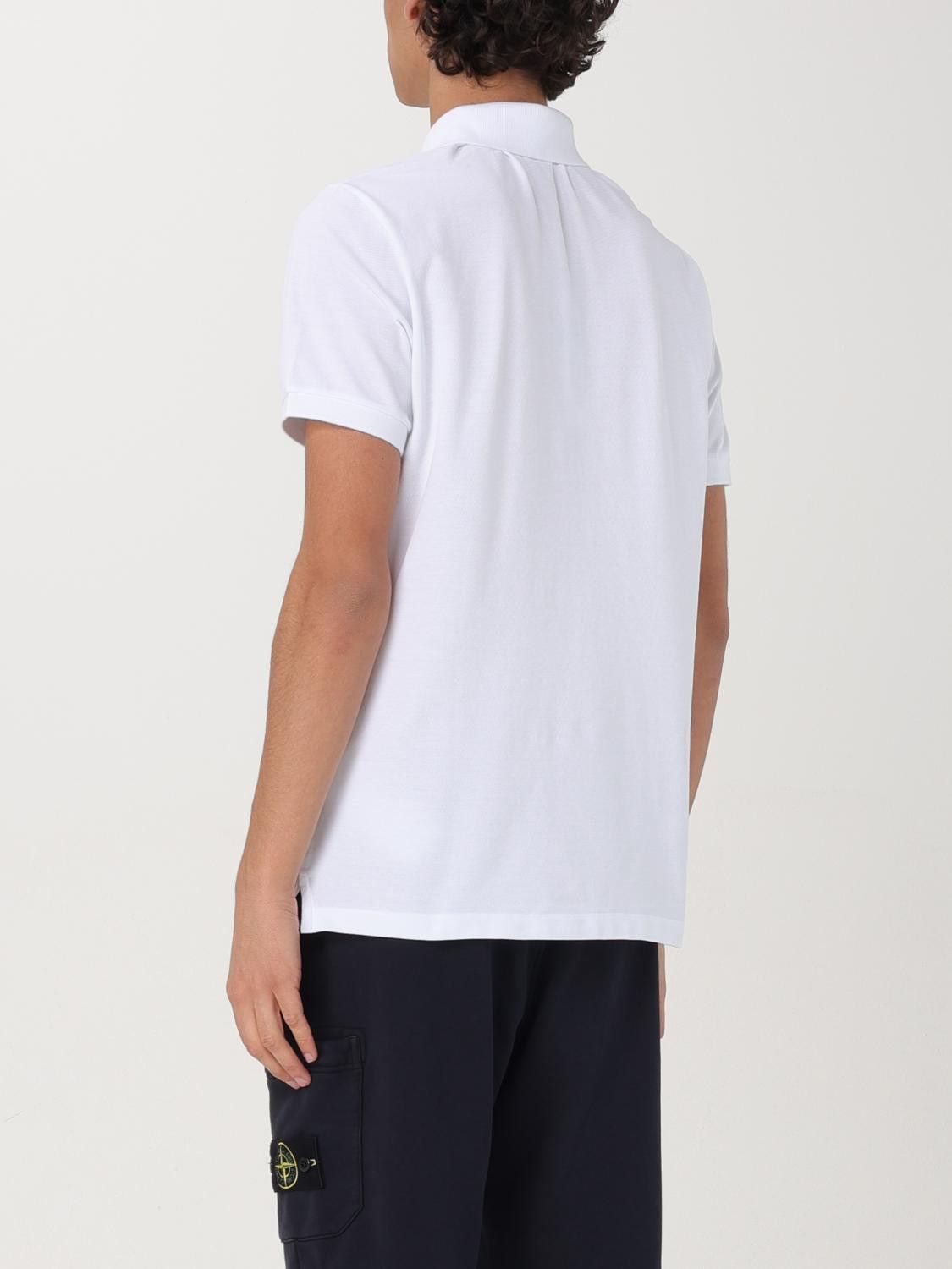 Stone Island Stone Island Polo Shirt Men White Size US XXL / EU 58 / 5 - 3 Thumbnail