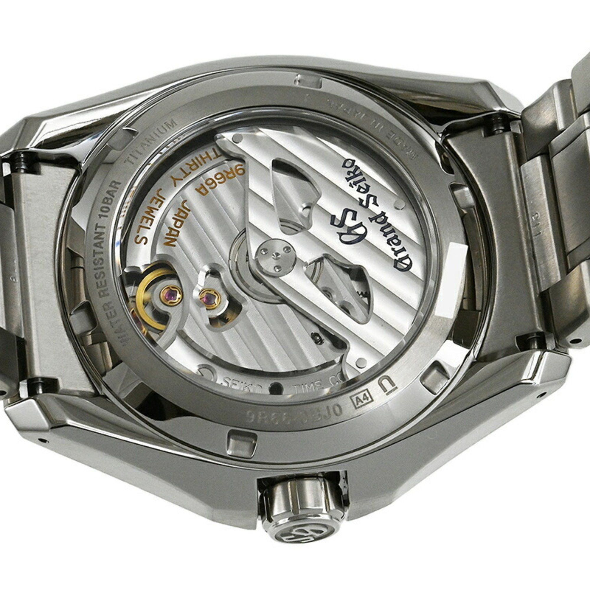 Seiko SEIKO Grand Seiko Evolution 9 Collection 9R Spring Drive GMT Watch SBGE285 Size ONE SIZE - 6 Thumbnail