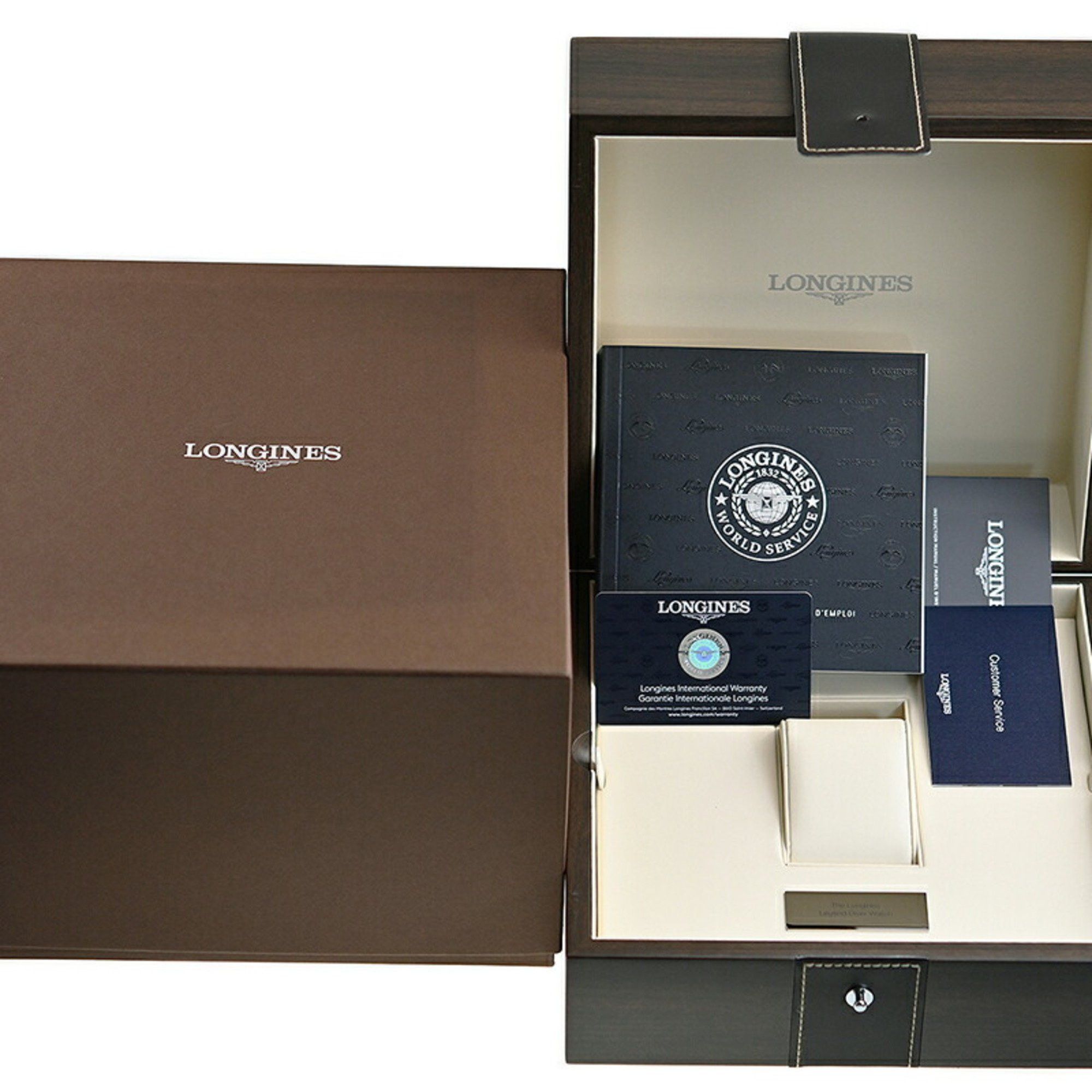 Longines LONGINES Legend Diver Watch L3.374.4.90.2 Size ONE SIZE - 9 Thumbnail