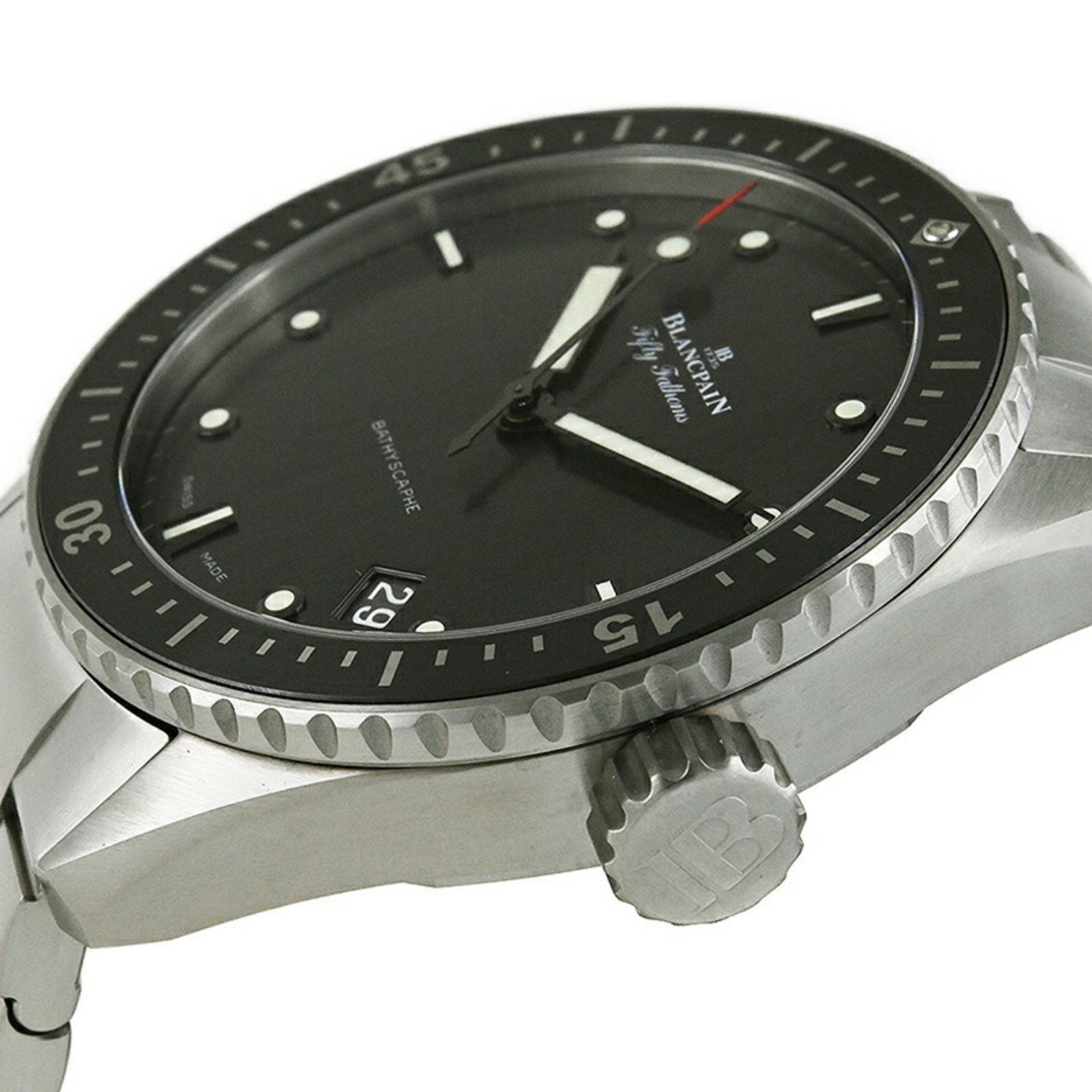 Other BLANCPAIN Fifty Fathoms Flyback Bathyscaphe Wristwatch 5000 1210 98S Size ONE SIZE - 3 Thumbnail