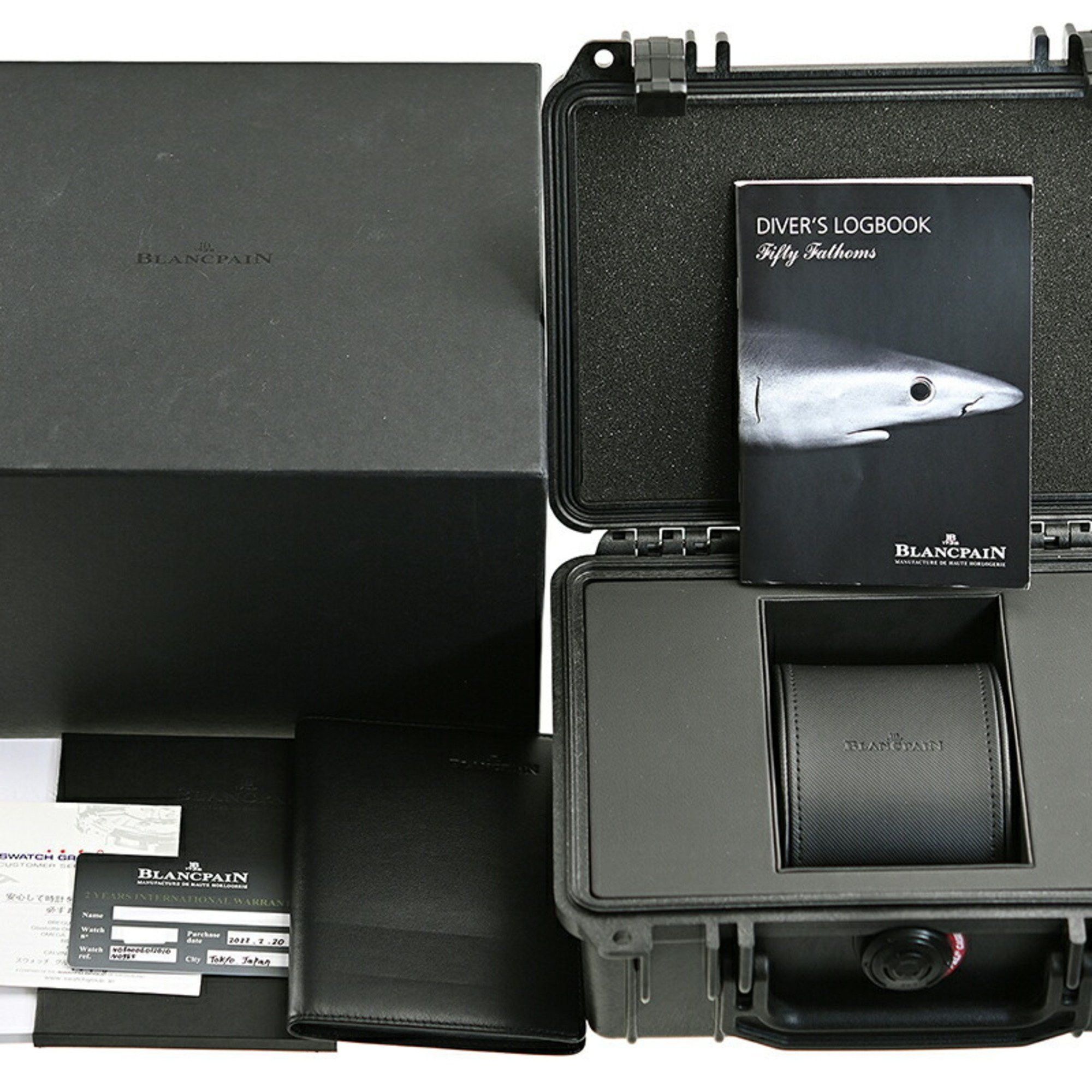 Other BLANCPAIN Fifty Fathoms Flyback Bathyscaphe Wristwatch 5000 1210 98S Size ONE SIZE - 9 Thumbnail