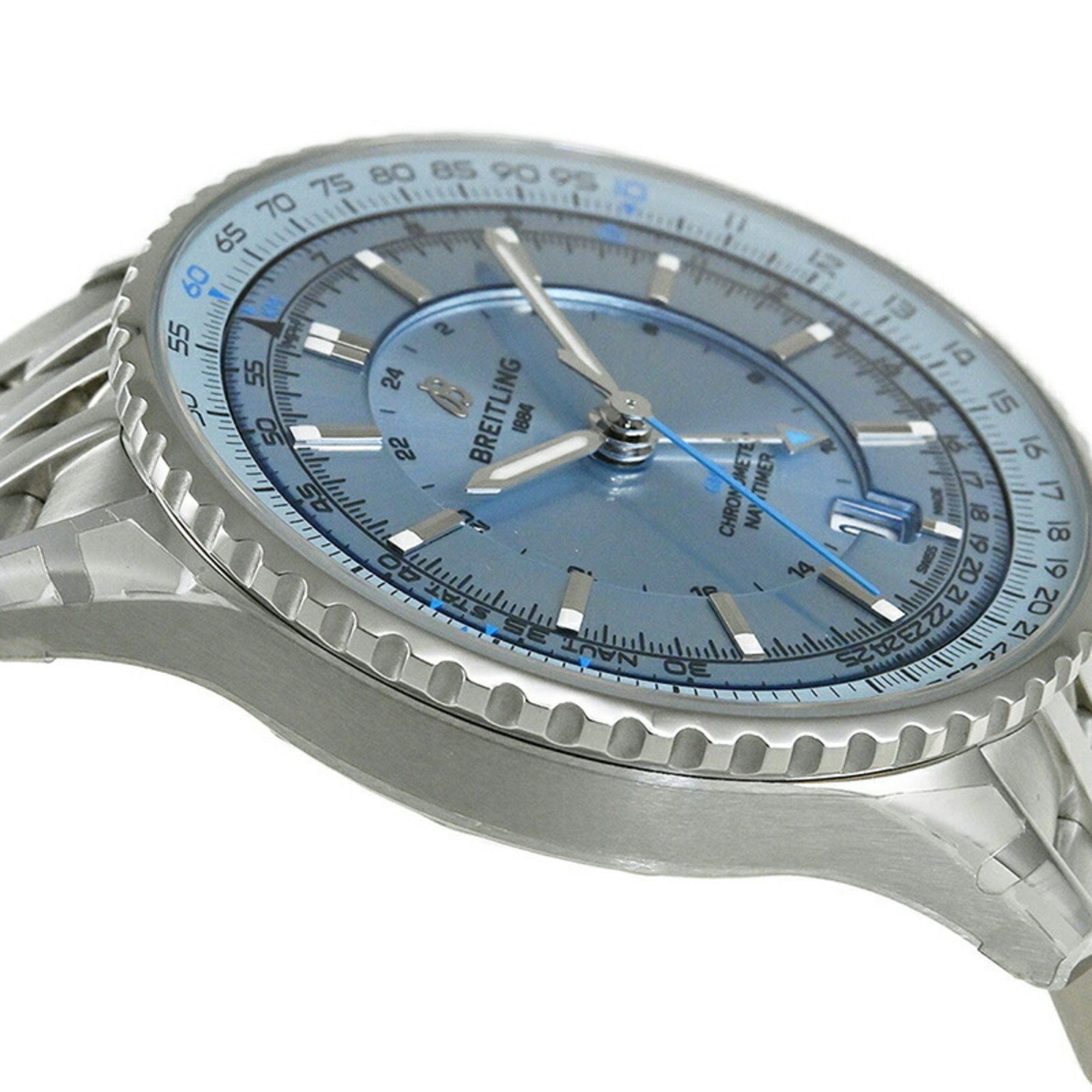 Breitling BREITLING Navitimer Automatic GMT 41 Watch A32310171C1A1 (A32310) Size ONE SIZE - 4 Thumbnail