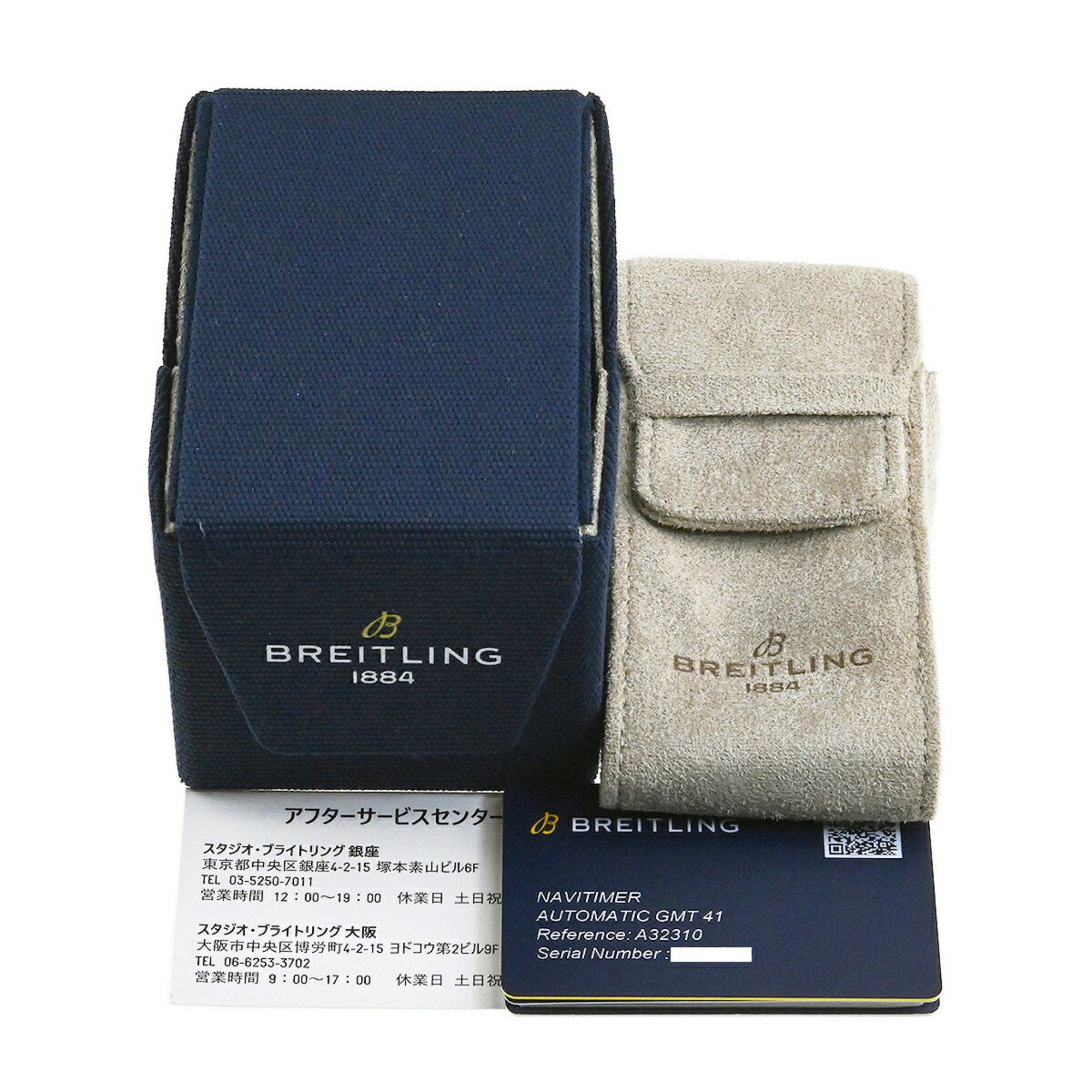 Breitling BREITLING Navitimer Automatic GMT 41 Watch A32310171C1A1 (A32310) Size ONE SIZE - 9 Thumbnail
