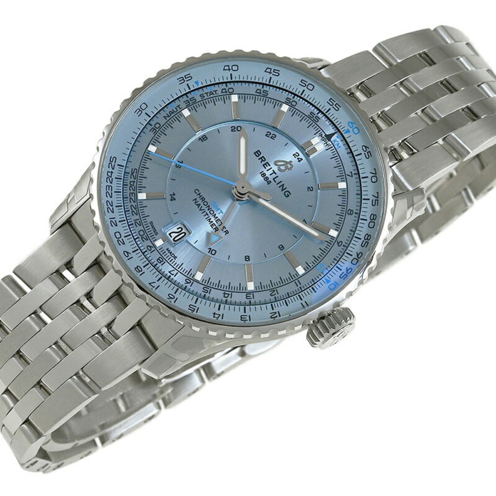 Breitling BREITLING Navitimer Automatic GMT 41 Watch A32310171C1A1 (A32310) Size ONE SIZE - 5 Thumbnail