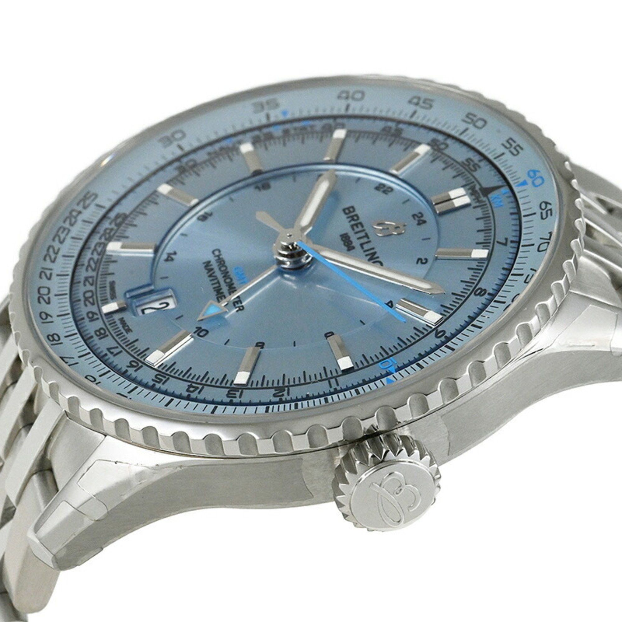 Breitling BREITLING Navitimer Automatic GMT 41 Watch A32310171C1A1 (A32310) Size ONE SIZE - 3 Thumbnail
