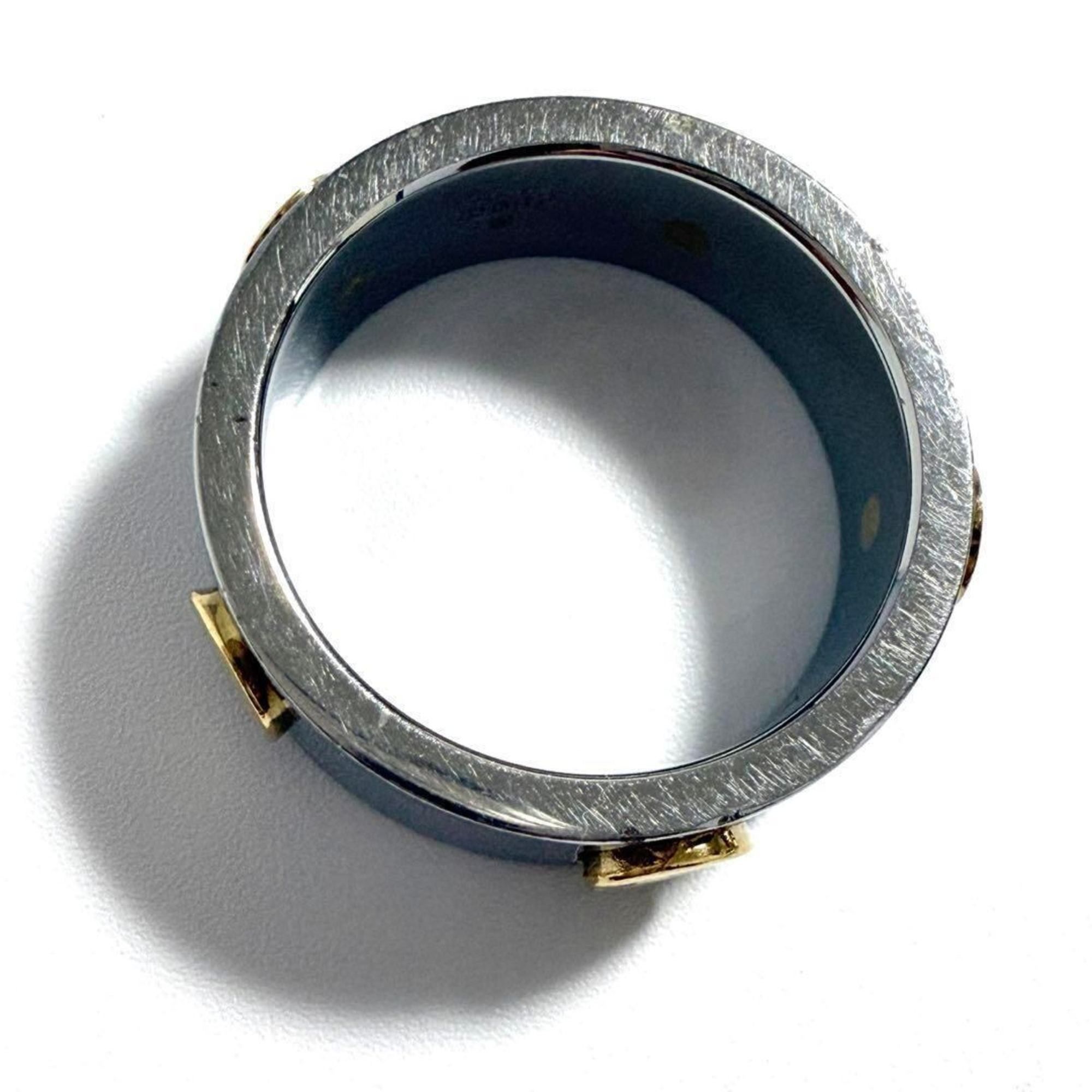 Gucci Gucci men's combination ring in stainless steel and gold Size ONE SIZE - 4 Thumbnail