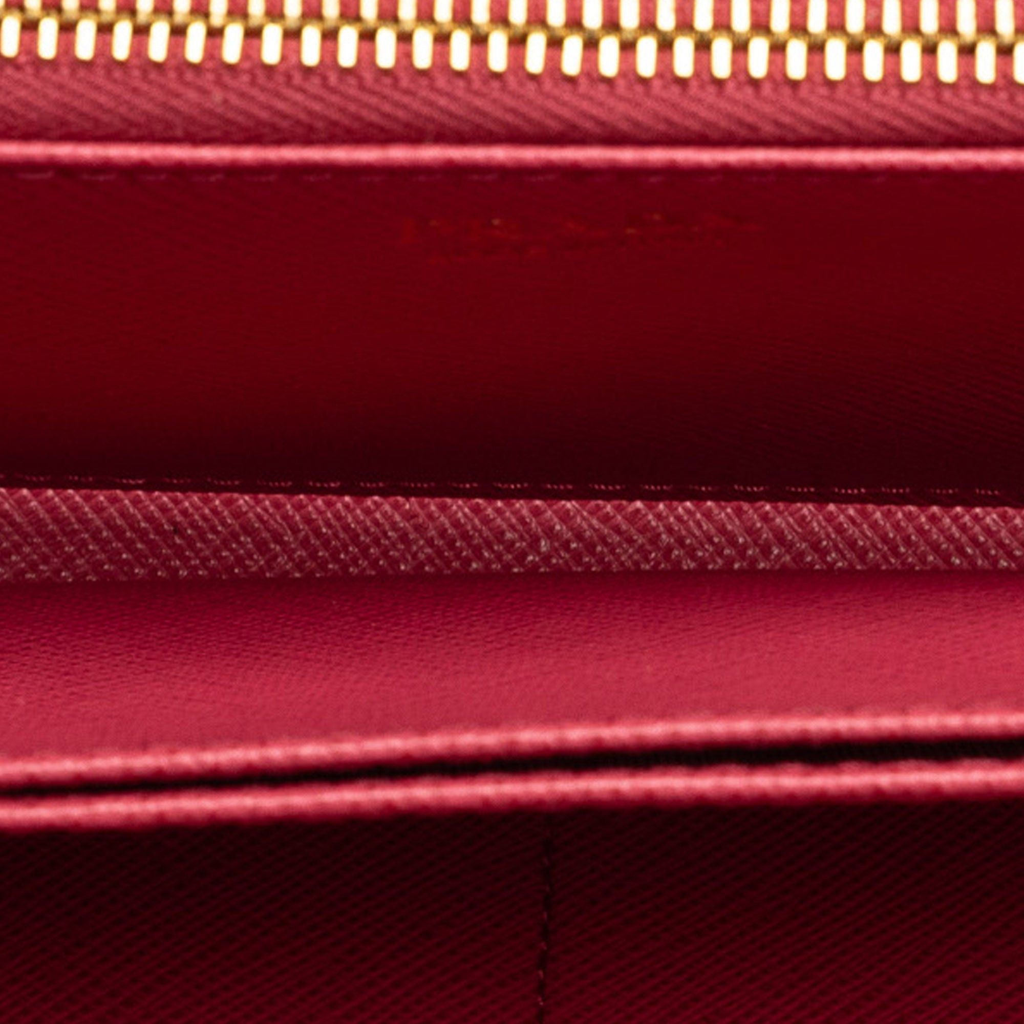 Prada Prada x Universal Studios Saffiano Frakenstien Heart Long Wallet Black Size ONE SIZE - 5 Thumbnail