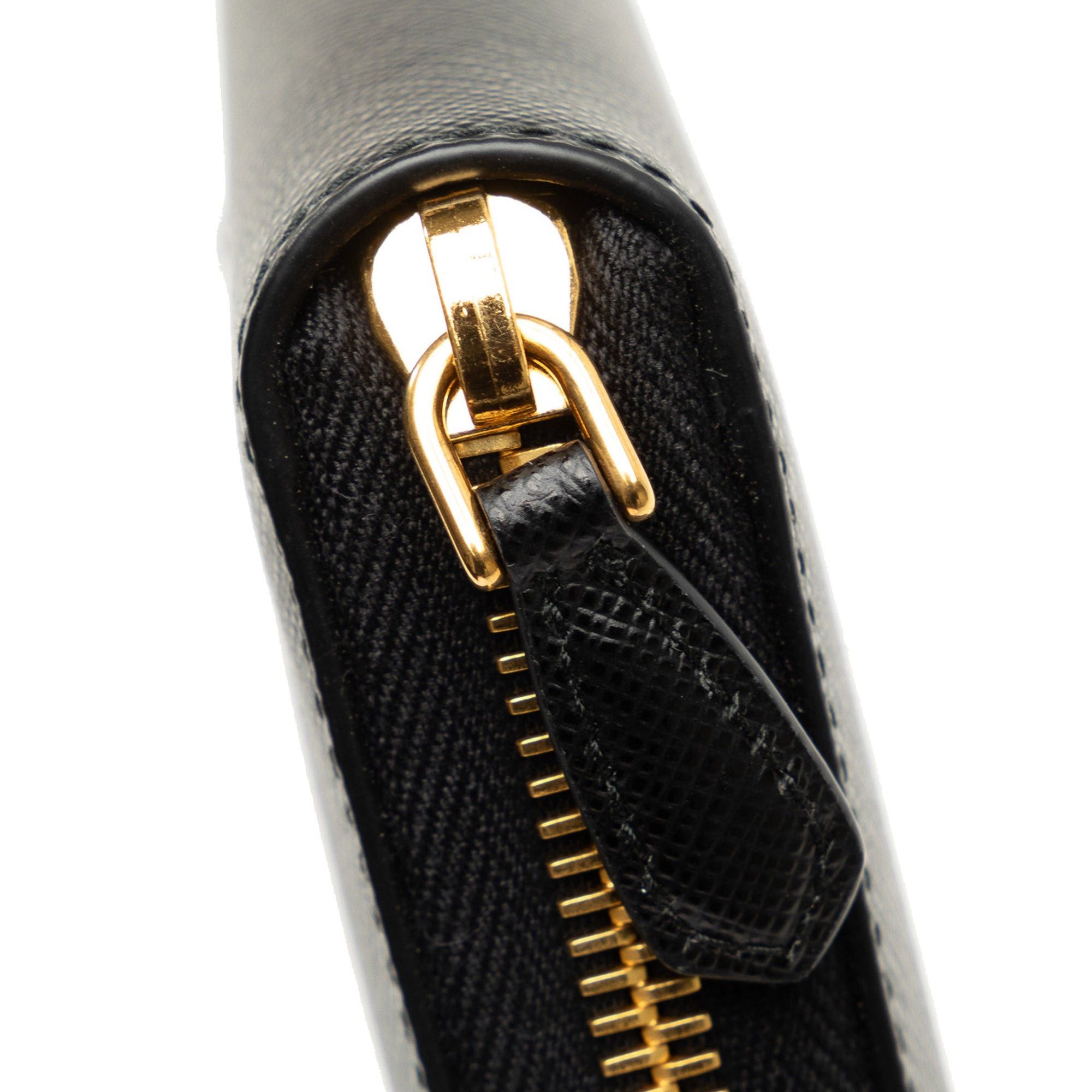 Prada Prada x Universal Studios Saffiano Frakenstien Heart Long Wallet Black Size ONE SIZE - 12 Thumbnail