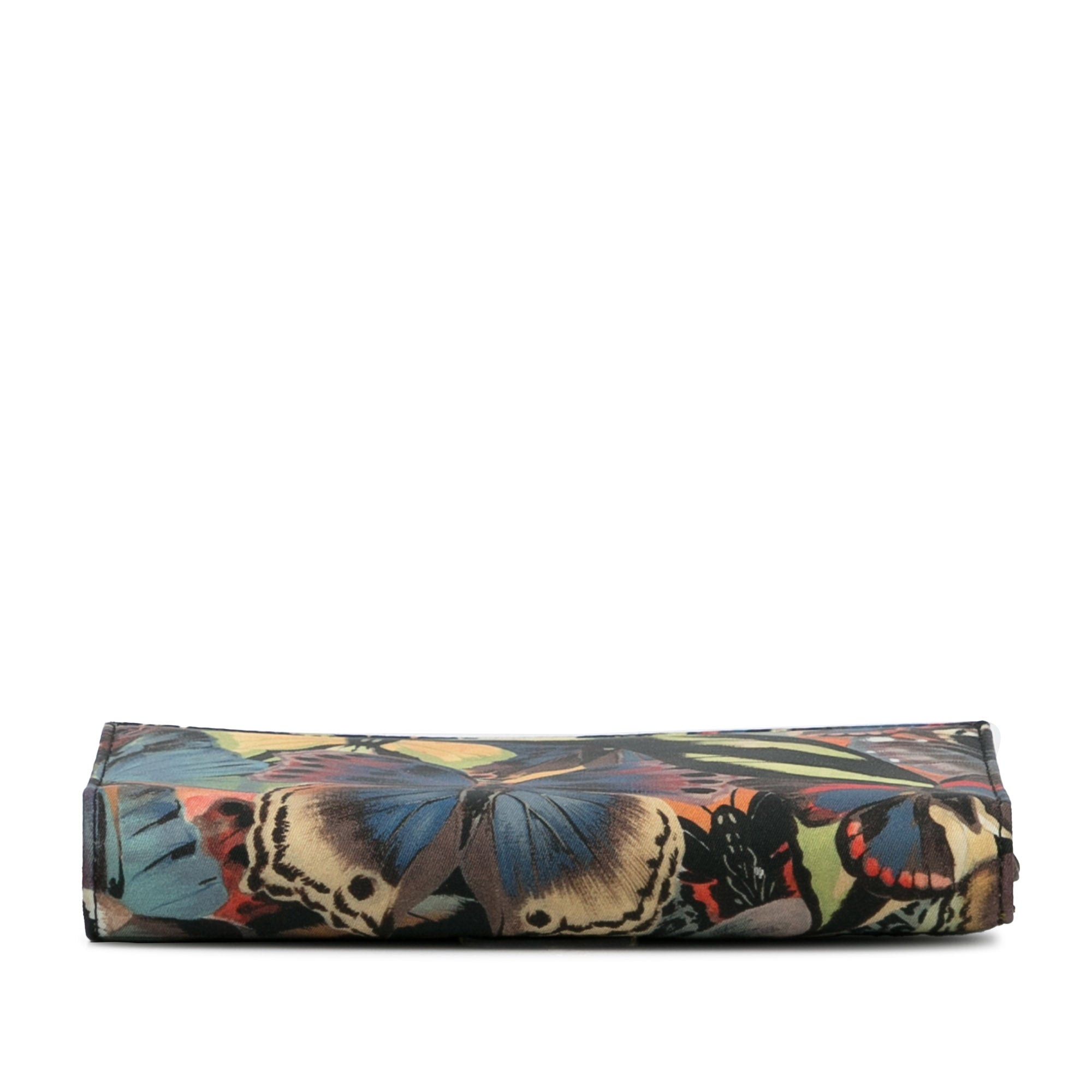 Valentino Valentino Printed Canvas Wallet Black Size ONE SIZE - 7 Thumbnail