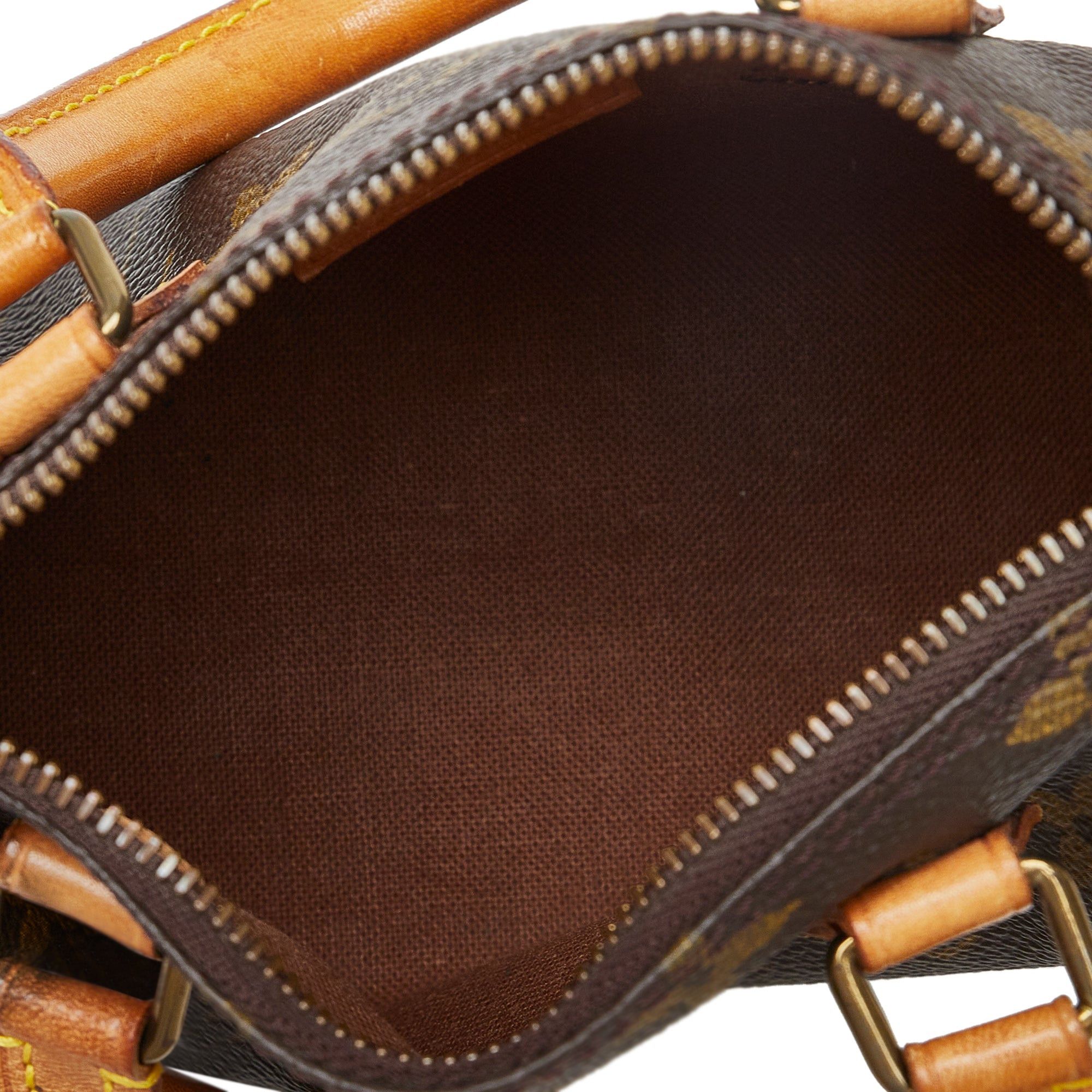 Louis Vuitton Louis Vuitton Monogram Nano Speedy Size ONE SIZE - 6 Thumbnail
