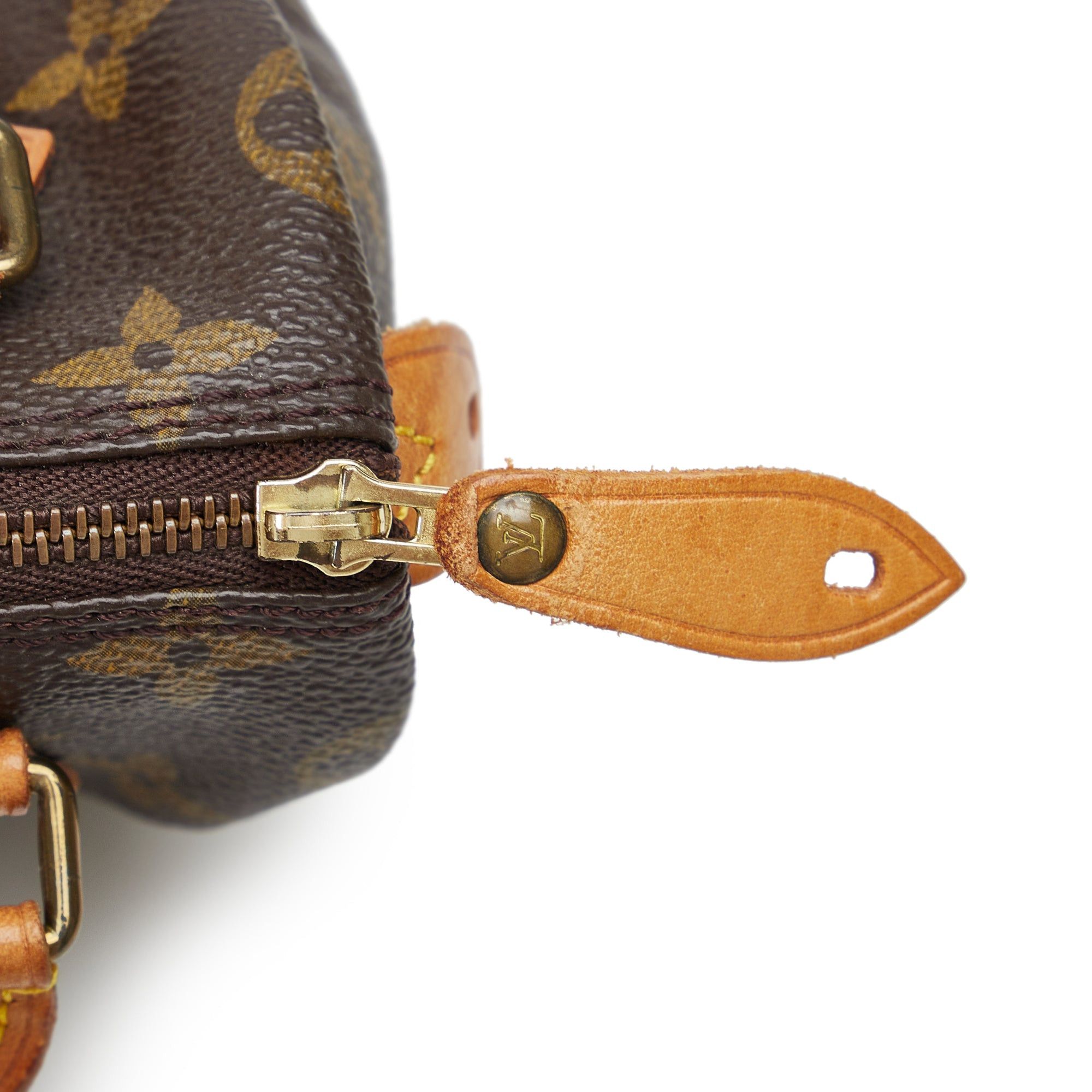 Louis Vuitton Louis Vuitton Monogram Nano Speedy Size ONE SIZE - 9 Thumbnail