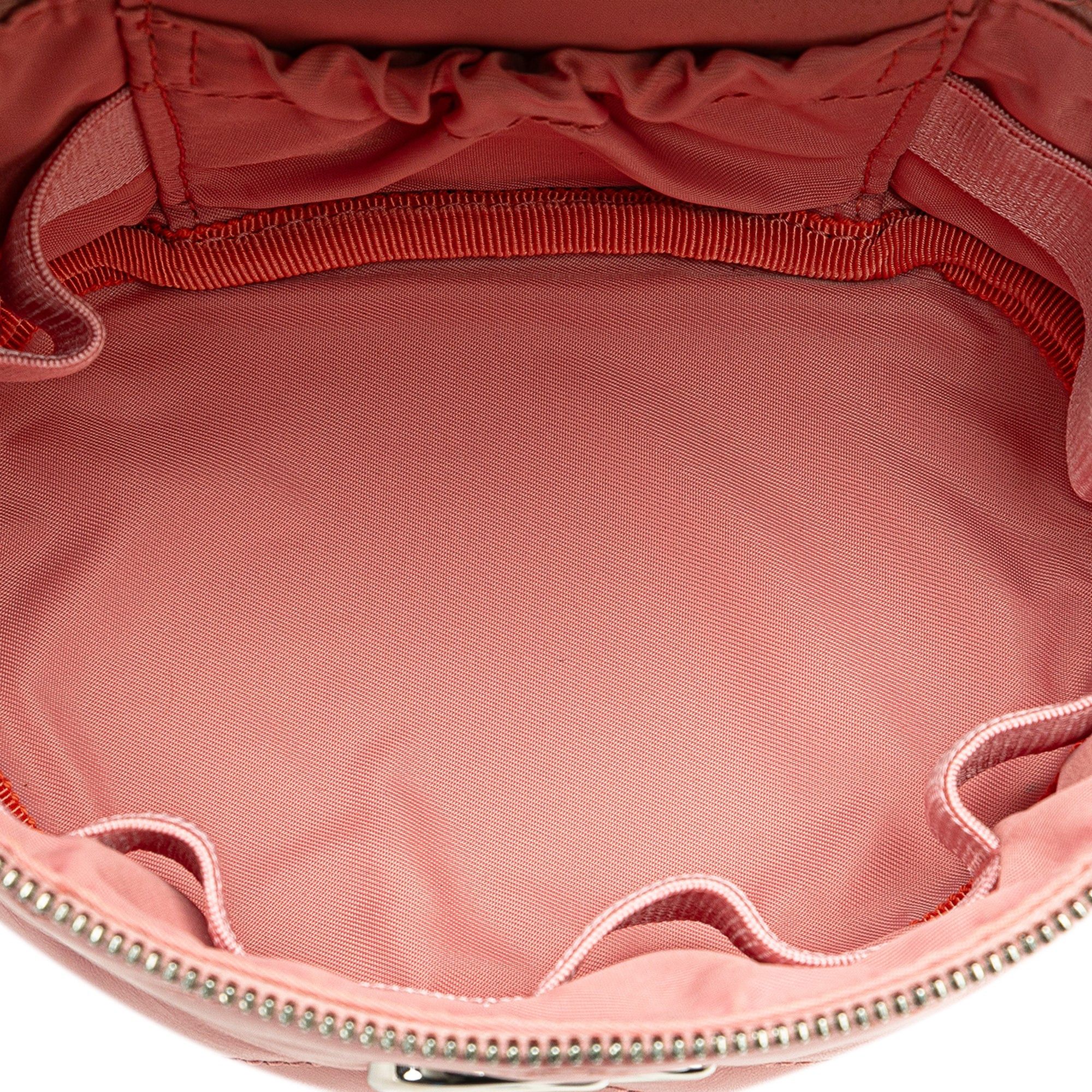Gucci Gucci Mini GG Marmont Round Leather Vanity Bag Pink Size ONE SIZE - 4 Thumbnail