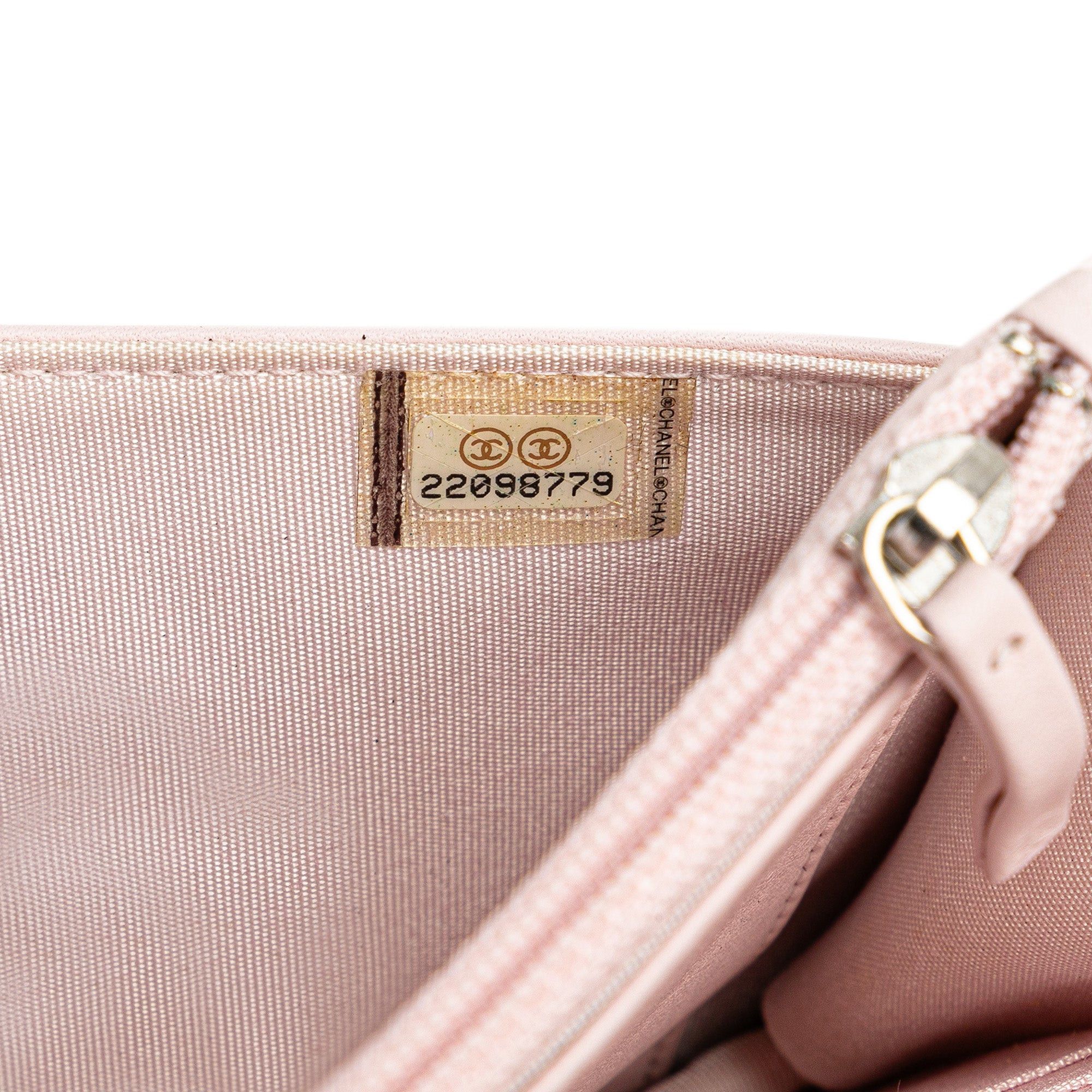 Chanel Chanel Canvas Deauville Wallet On Chain Pink Size ONE SIZE - 7 Thumbnail