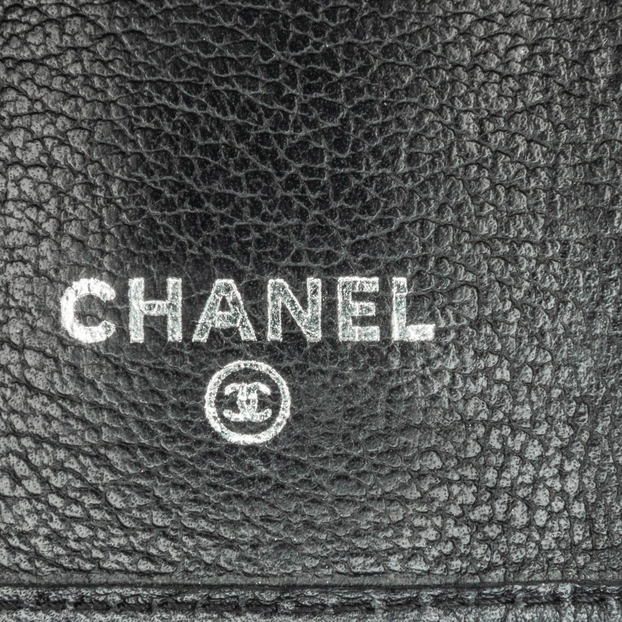 Chanel Chanel CC Camellia Leather Key Holder Black Size ONE SIZE - 4 Thumbnail