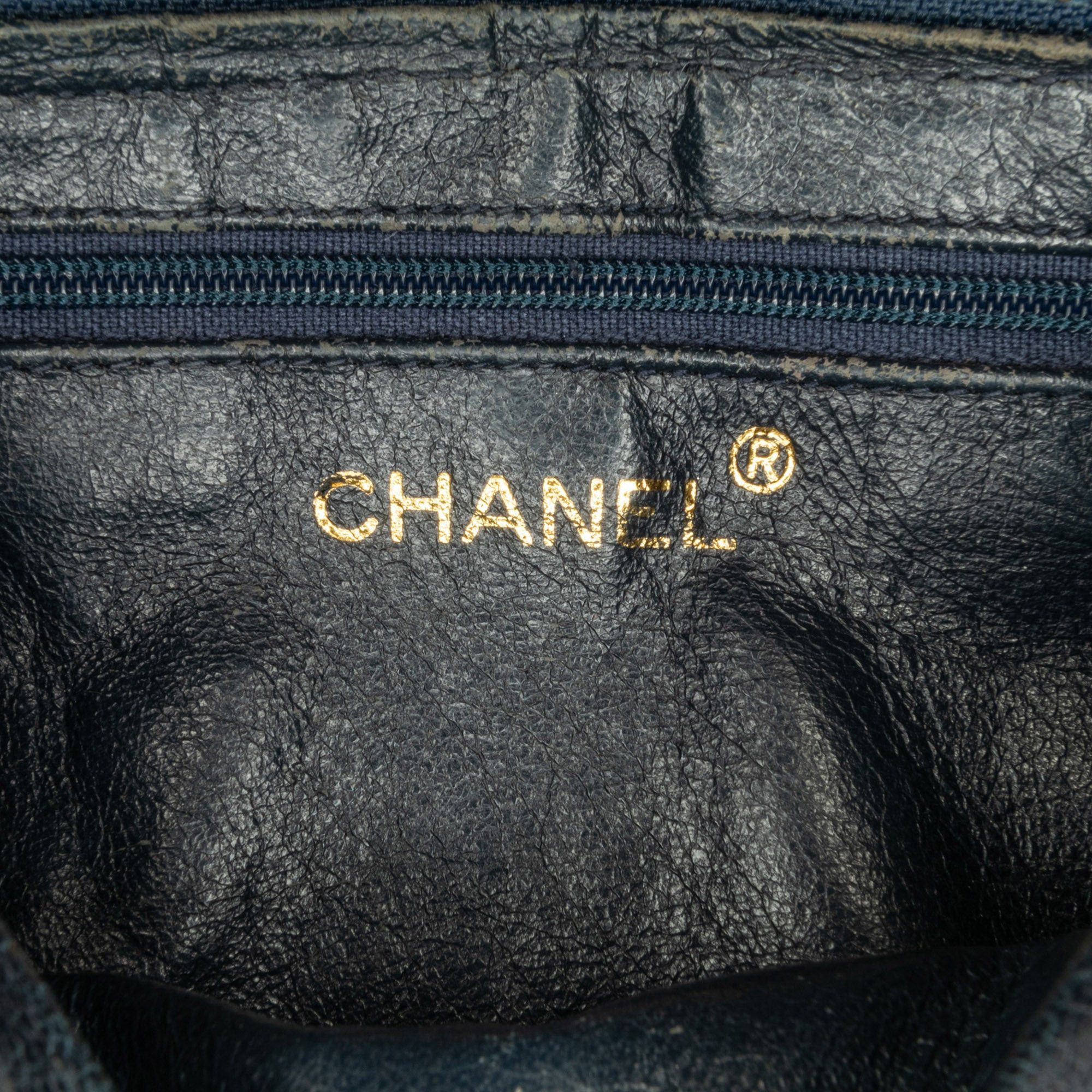 Chanel Chanel CC Lambskin Tassel Shoulder Bag Blue Size ONE SIZE - 6 Thumbnail
