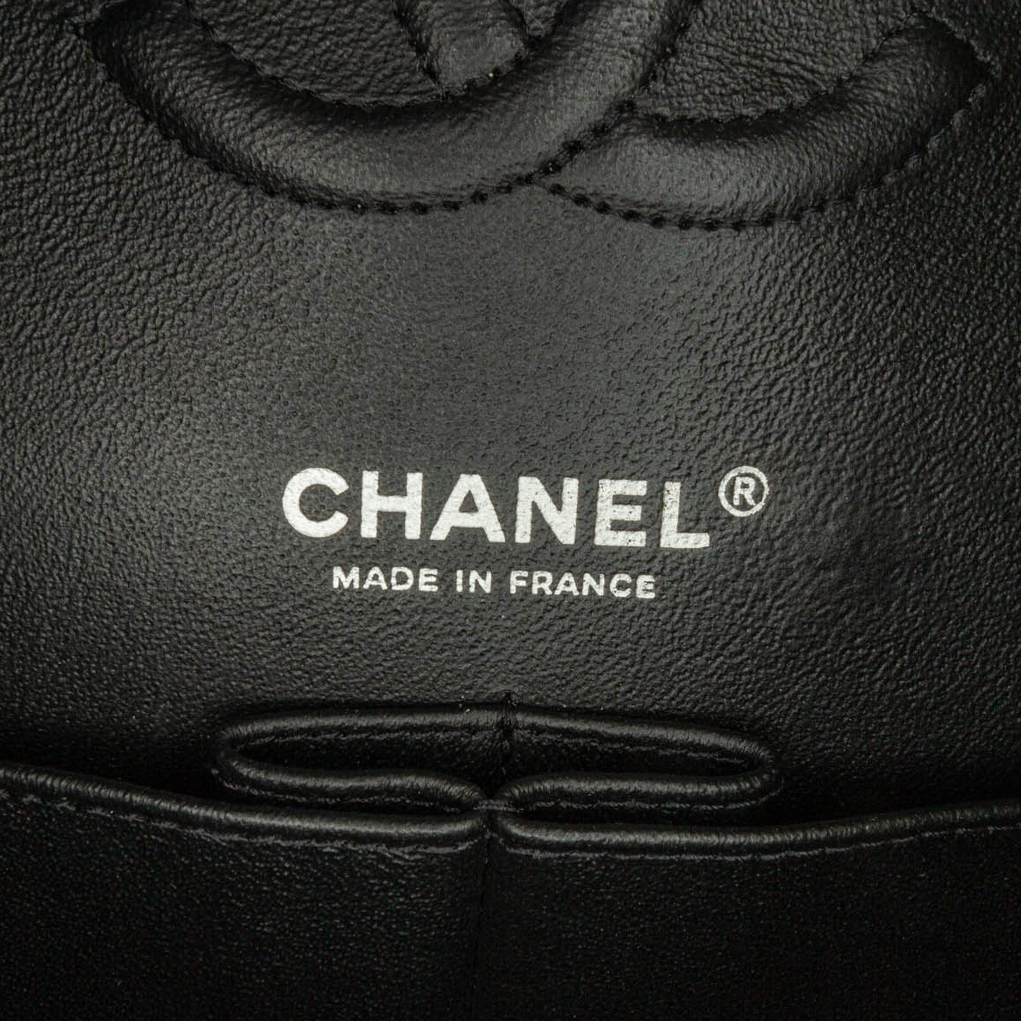 Chanel Chanel Medium Denim Double Flap Black Size ONE SIZE - 7 Thumbnail