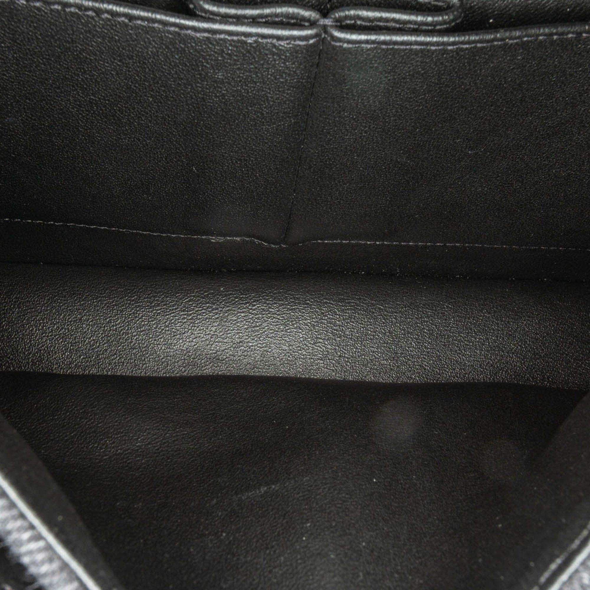 Chanel Chanel Medium Denim Double Flap Black Size ONE SIZE - 4 Thumbnail