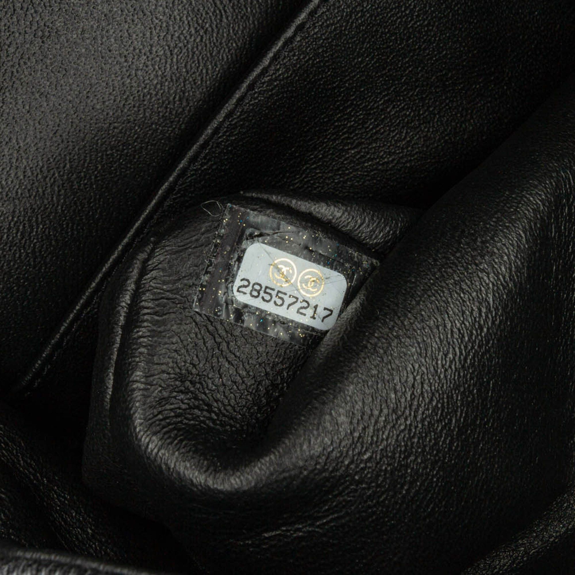 Chanel Chanel Medium Denim Double Flap Black Size ONE SIZE - 8 Thumbnail
