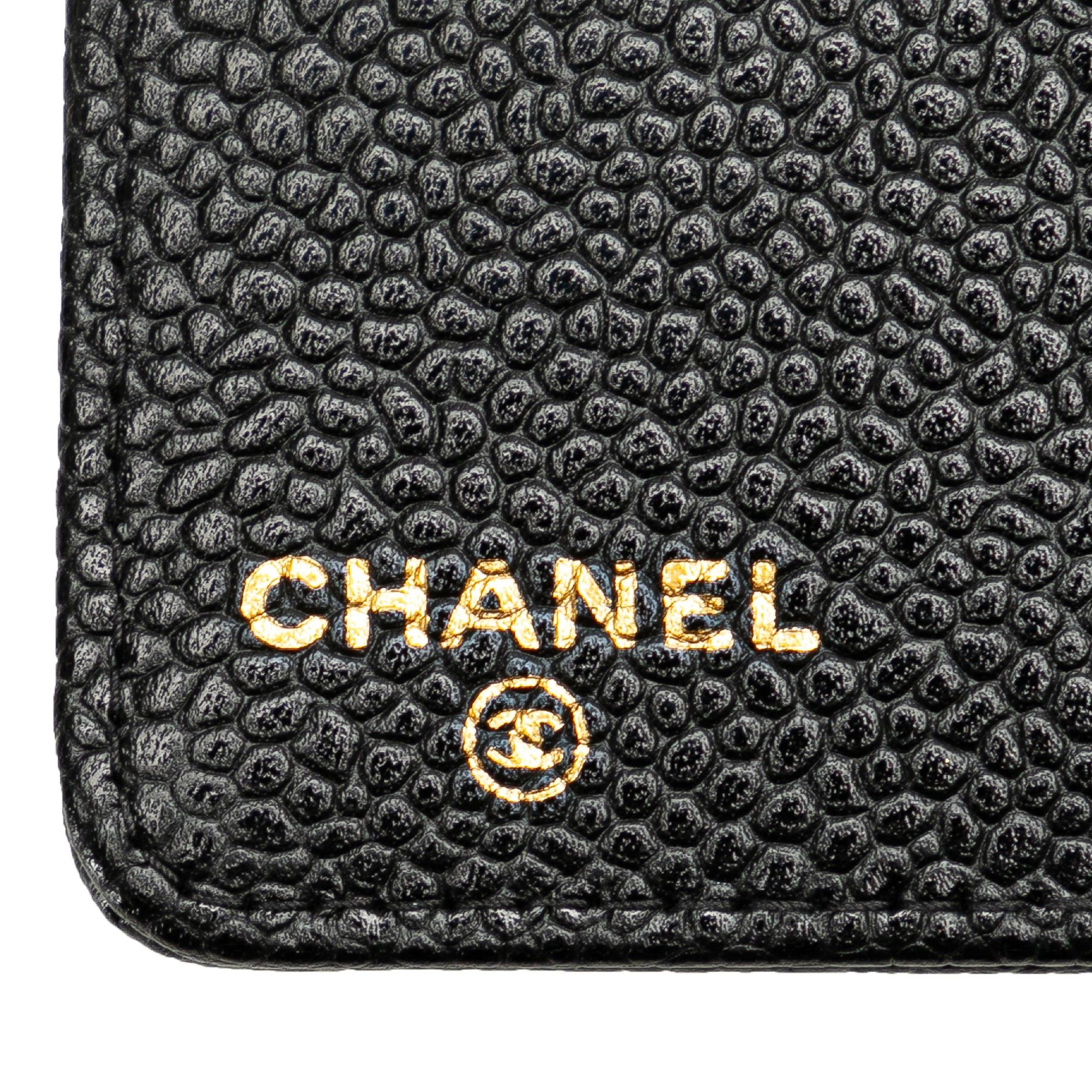 Chanel Chanel Mini Caviar Agenda Cover Black Size ONE SIZE - 7 Thumbnail