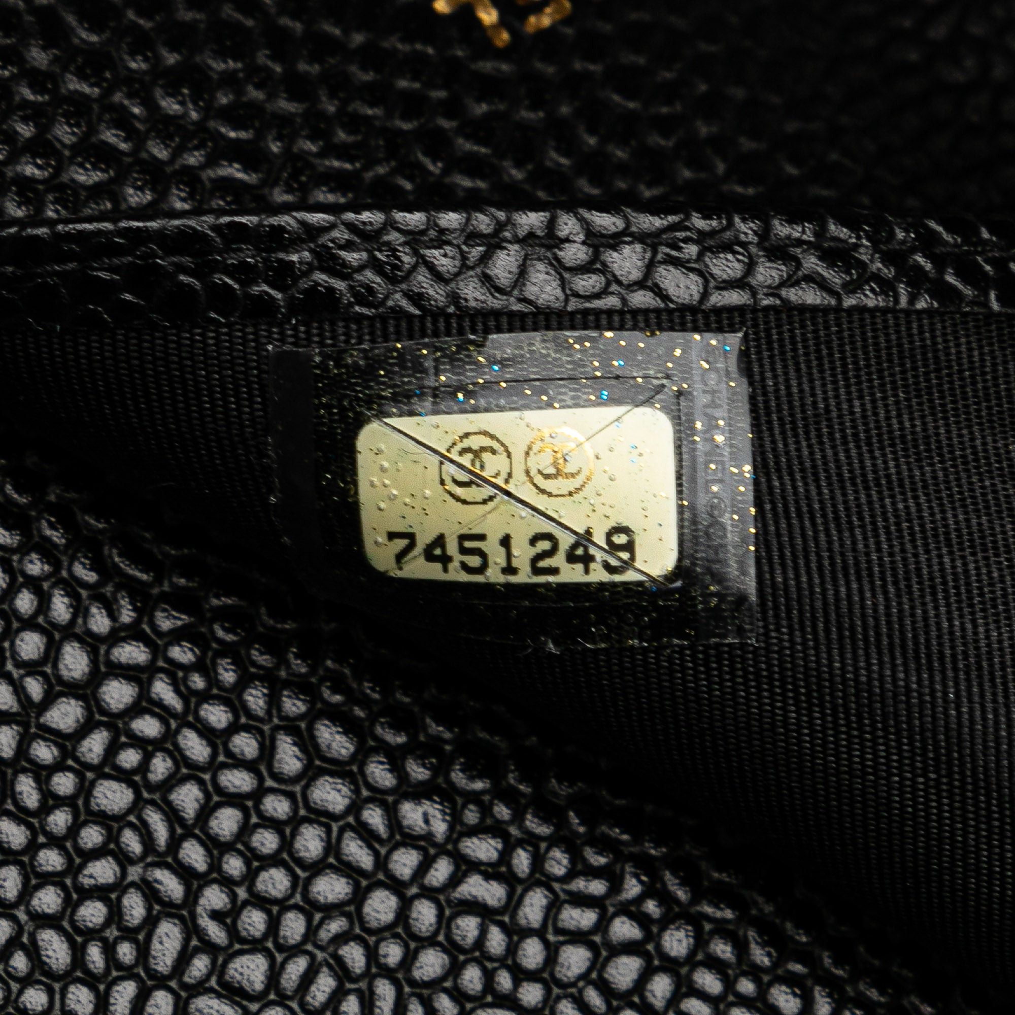 Chanel Chanel Mini Caviar Agenda Cover Black Size ONE SIZE - 4 Thumbnail