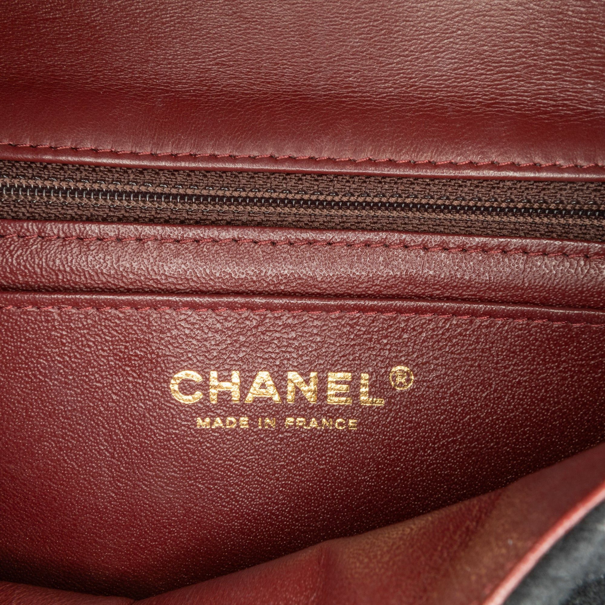 Chanel Chanel Mini Rectangular Felt Paris-Hamburg Charms Flap Black Size ONE SIZE - 5 Thumbnail