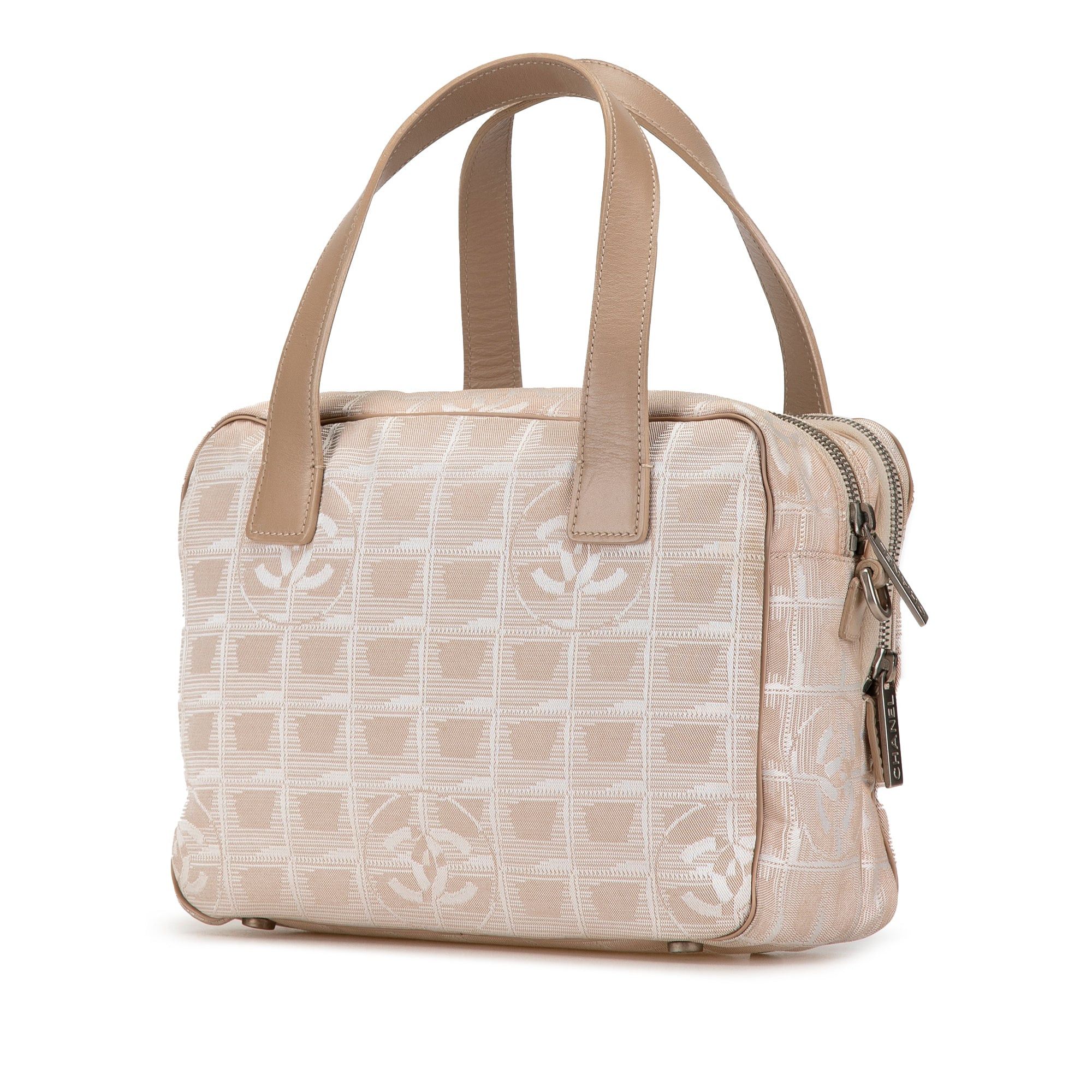 Chanel Chanel Nylon New Travel Line Satchel Brown Size ONE SIZE - 2 Thumbnail
