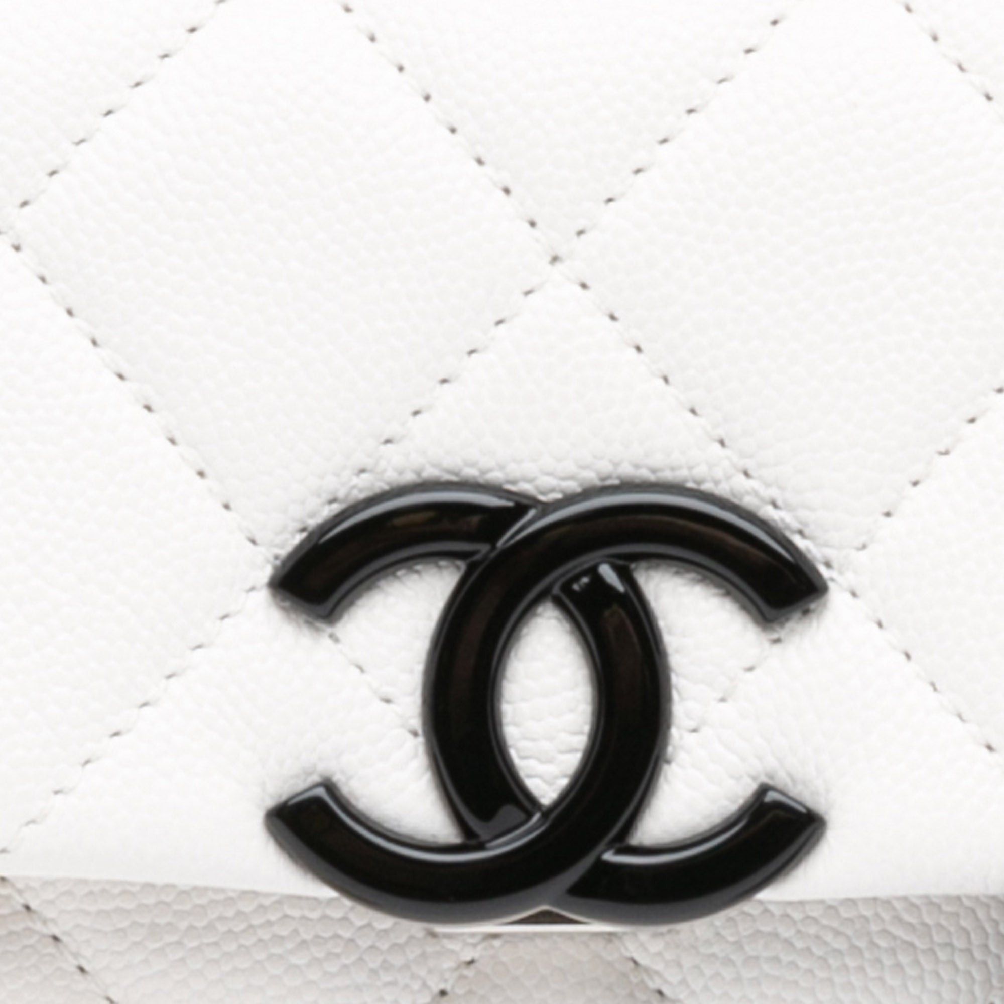 Chanel Chanel Small Quilted Caviar My Everything Flap White Size ONE SIZE - 10 Thumbnail