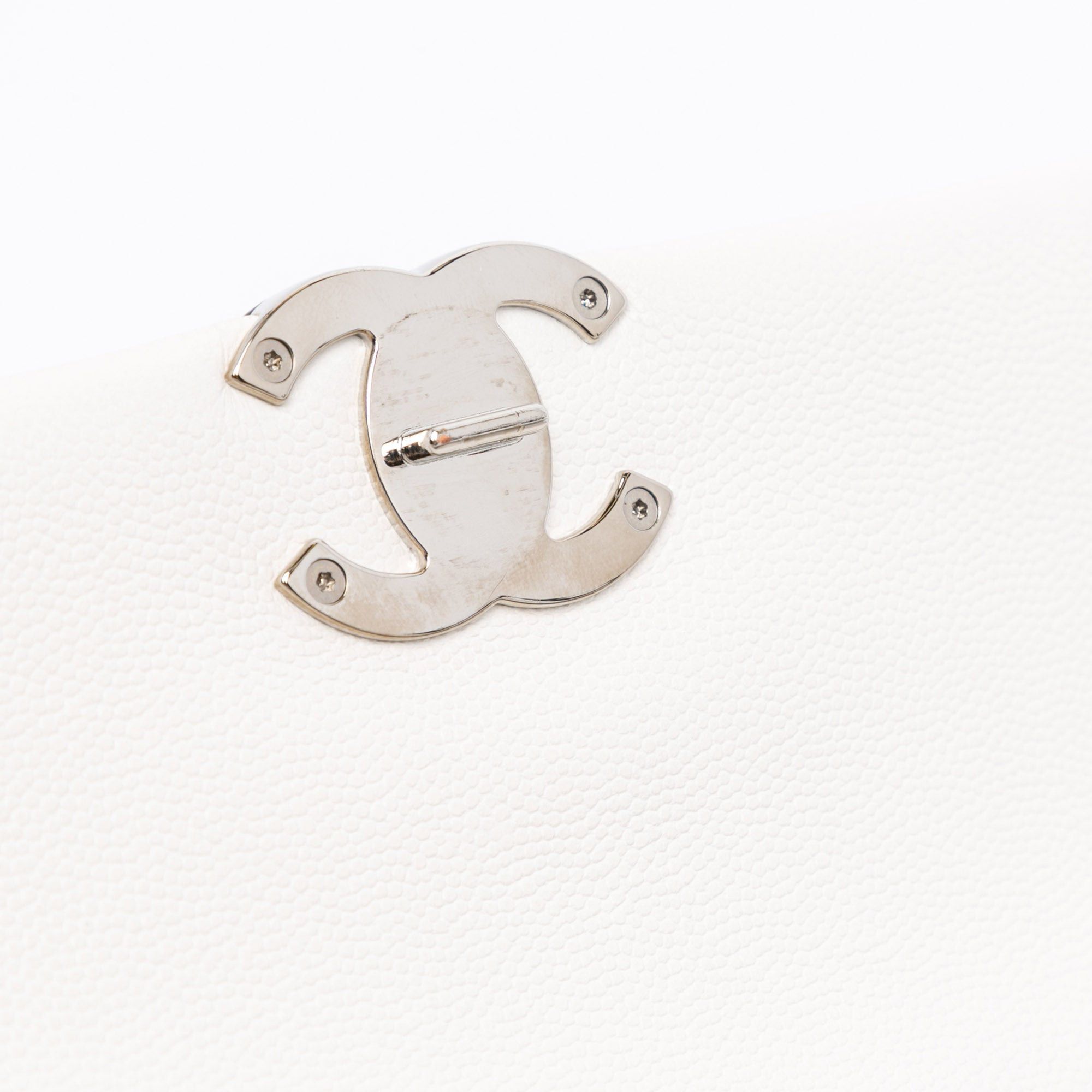 Chanel Chanel Small Quilted Caviar My Everything Flap White Size ONE SIZE - 7 Thumbnail