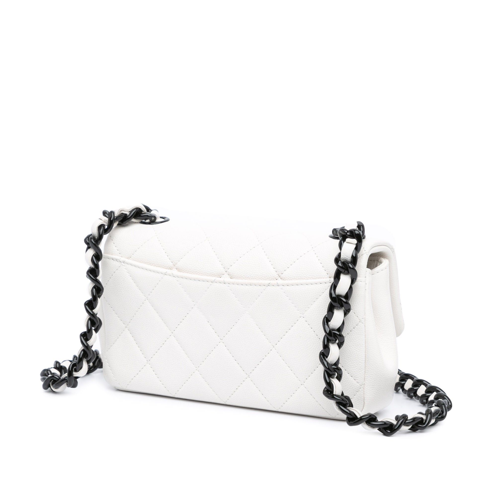 Chanel Chanel Small Quilted Caviar My Everything Flap White Size ONE SIZE - 2 Thumbnail