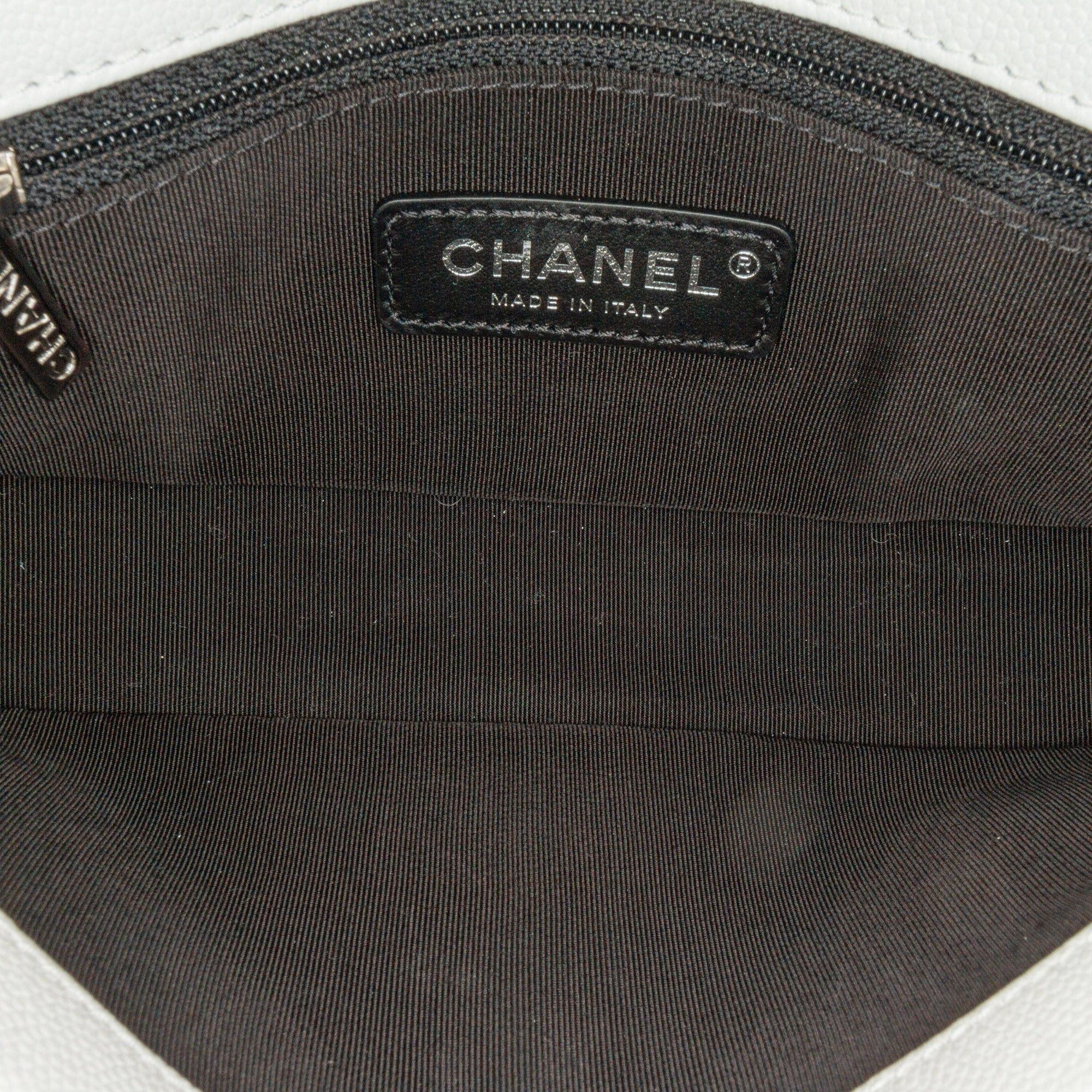 Chanel Chanel Small Quilted Caviar My Everything Flap White Size ONE SIZE - 4 Thumbnail